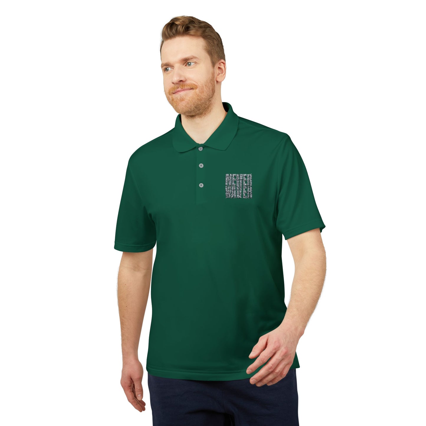 Never Waver adidas Unisex Performance Polo - Never Waver