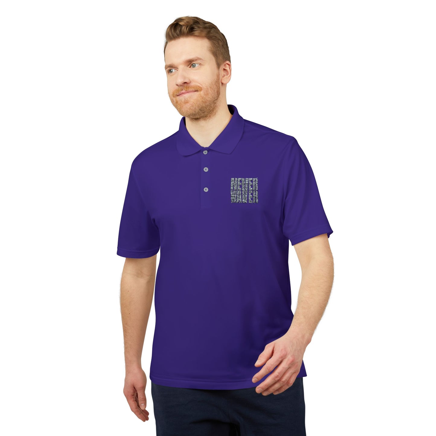 Never Waver adidas Unisex Performance Polo - Never Waver