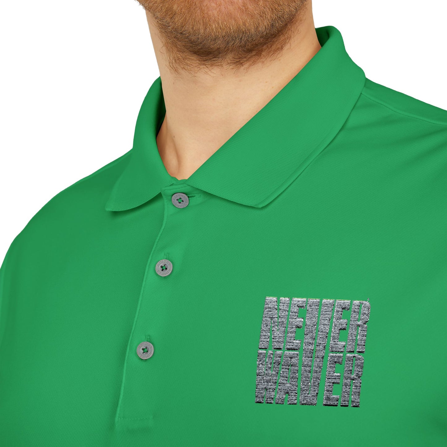 Never Waver adidas Unisex Performance Polo - Never Waver