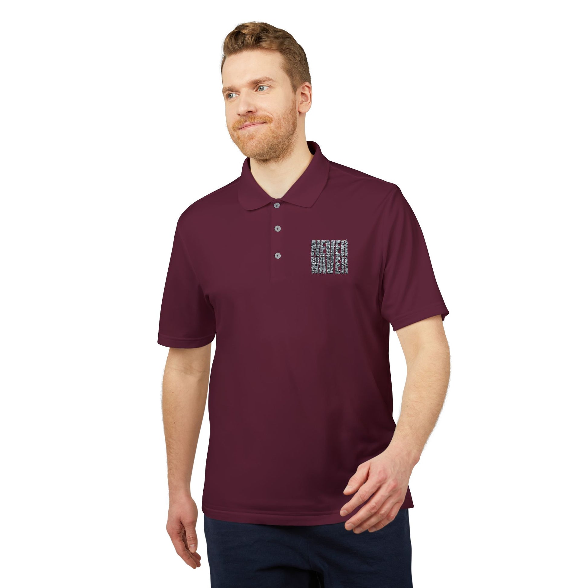 Never Waver adidas Unisex Performance Polo - Never Waver