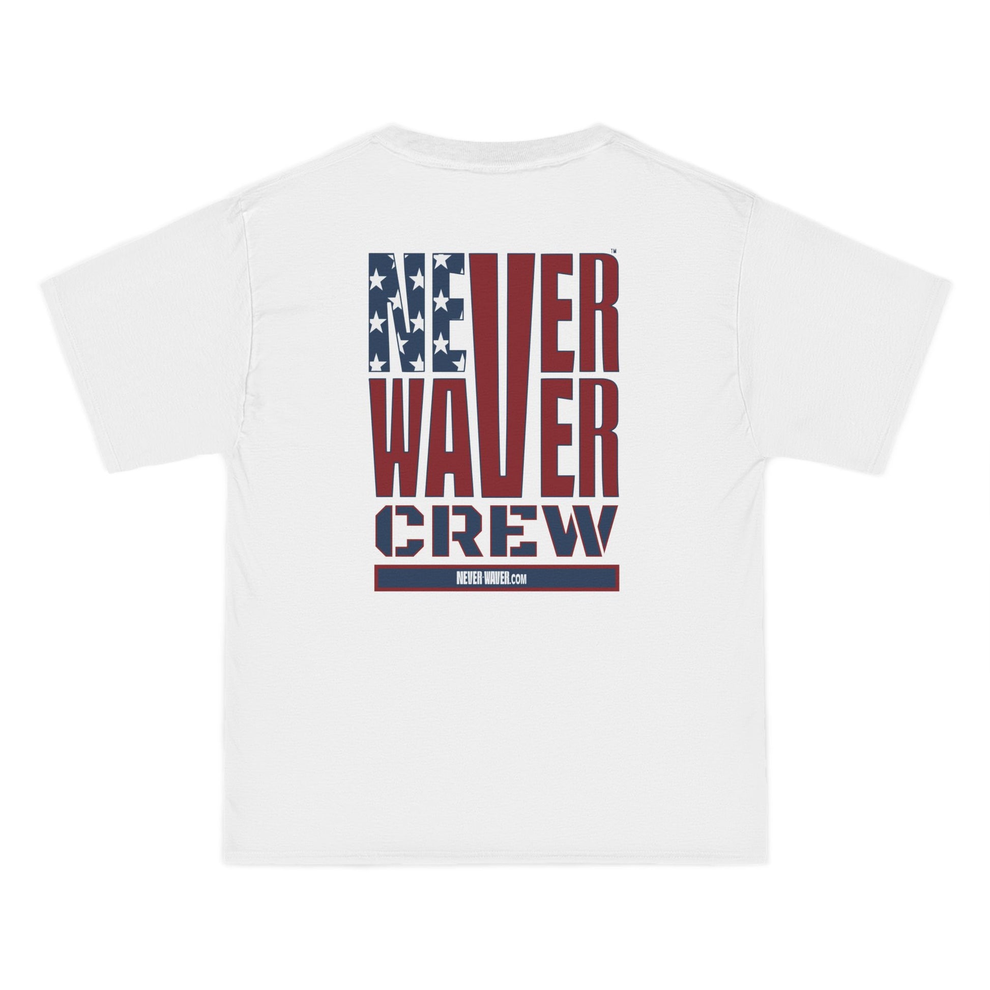 Never Waver Crew Beefy-T®  Short-Sleeve T-Shirt - Never Waver