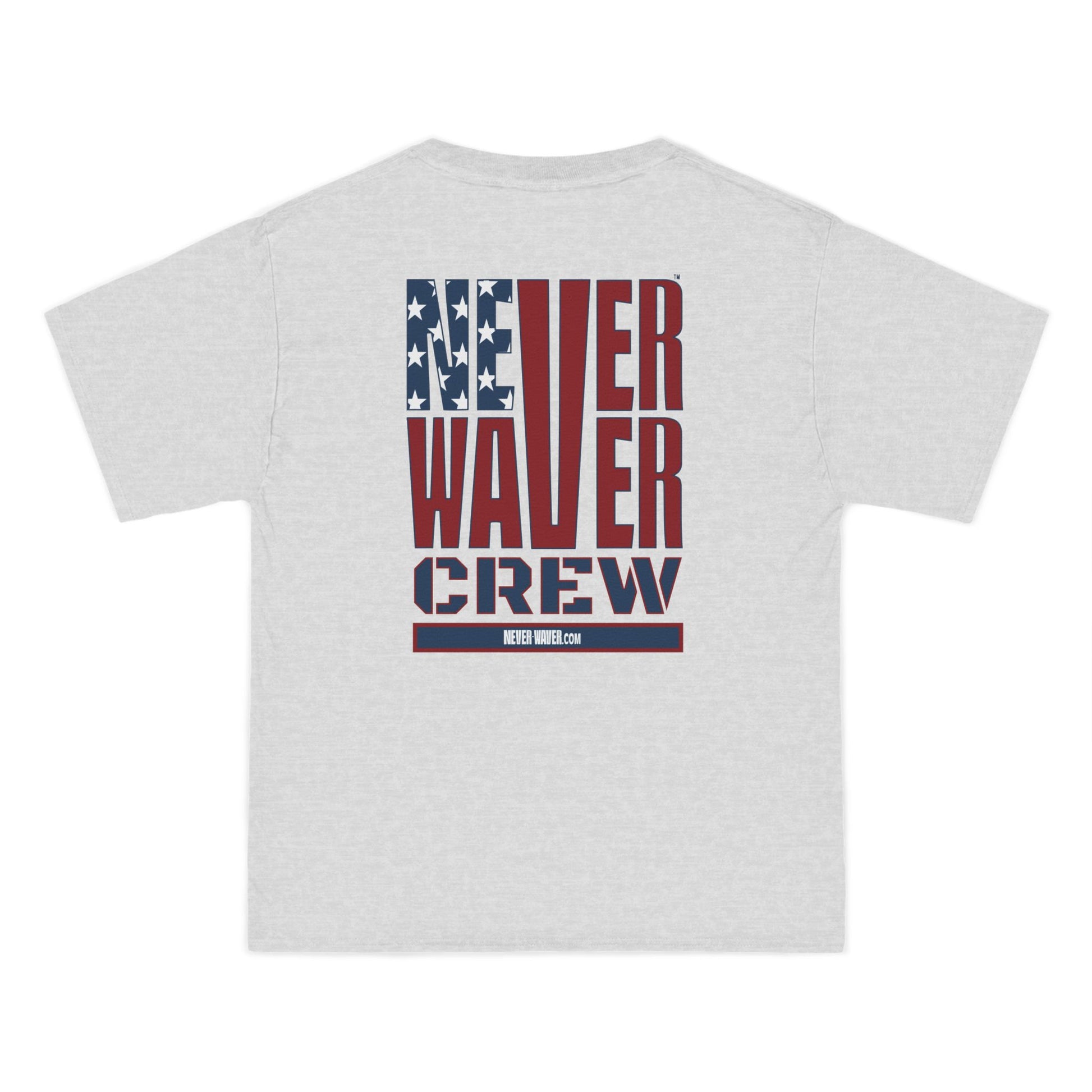 Never Waver Crew Beefy-T®  Short-Sleeve T-Shirt - Never Waver