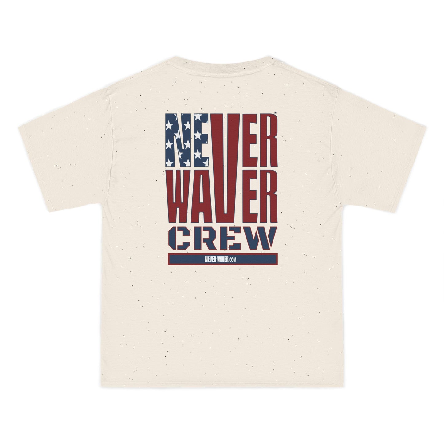 Never Waver Crew Beefy-T®  Short-Sleeve T-Shirt - Never Waver