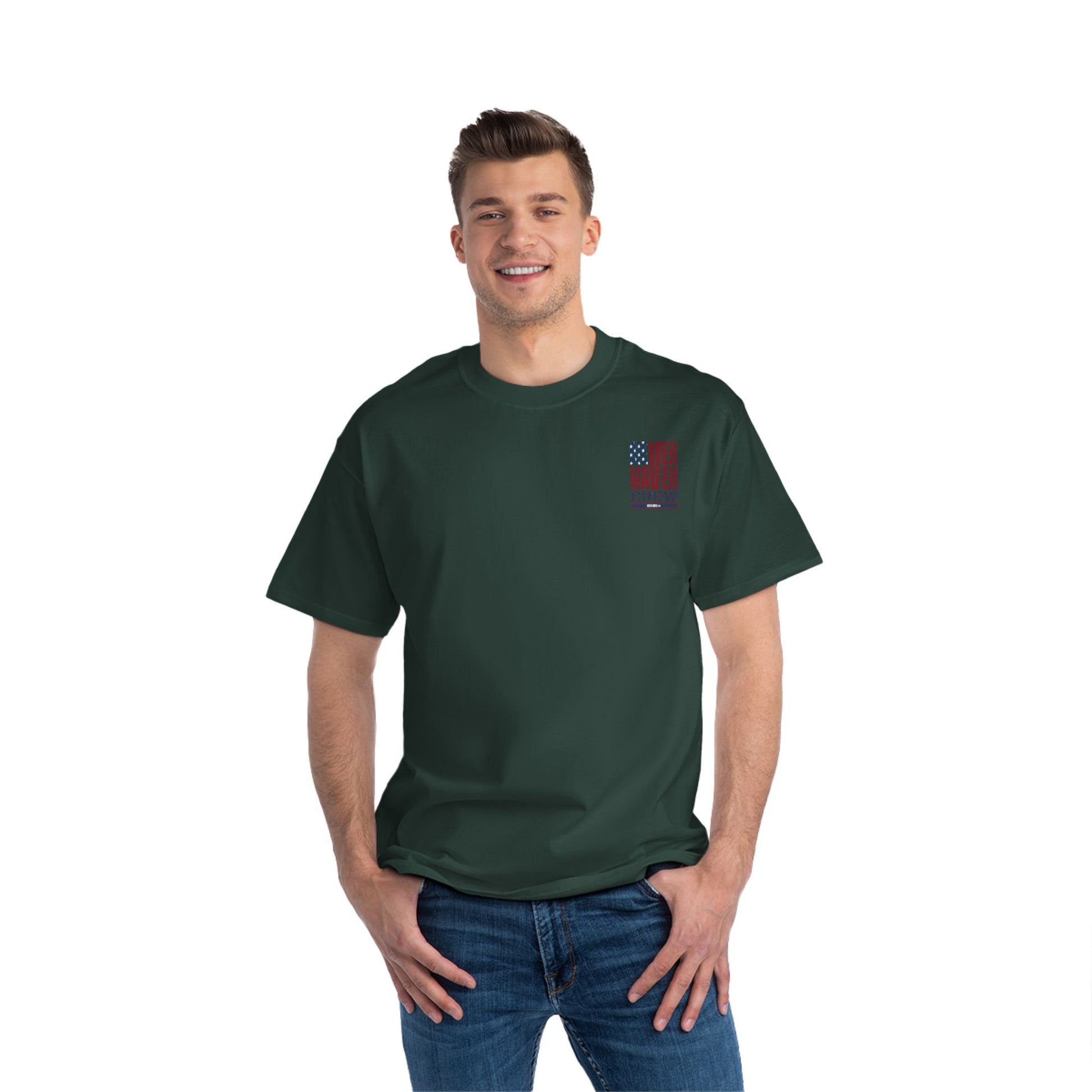 Never Waver Crew Beefy-T®  Short-Sleeve T-Shirt - Never Waver