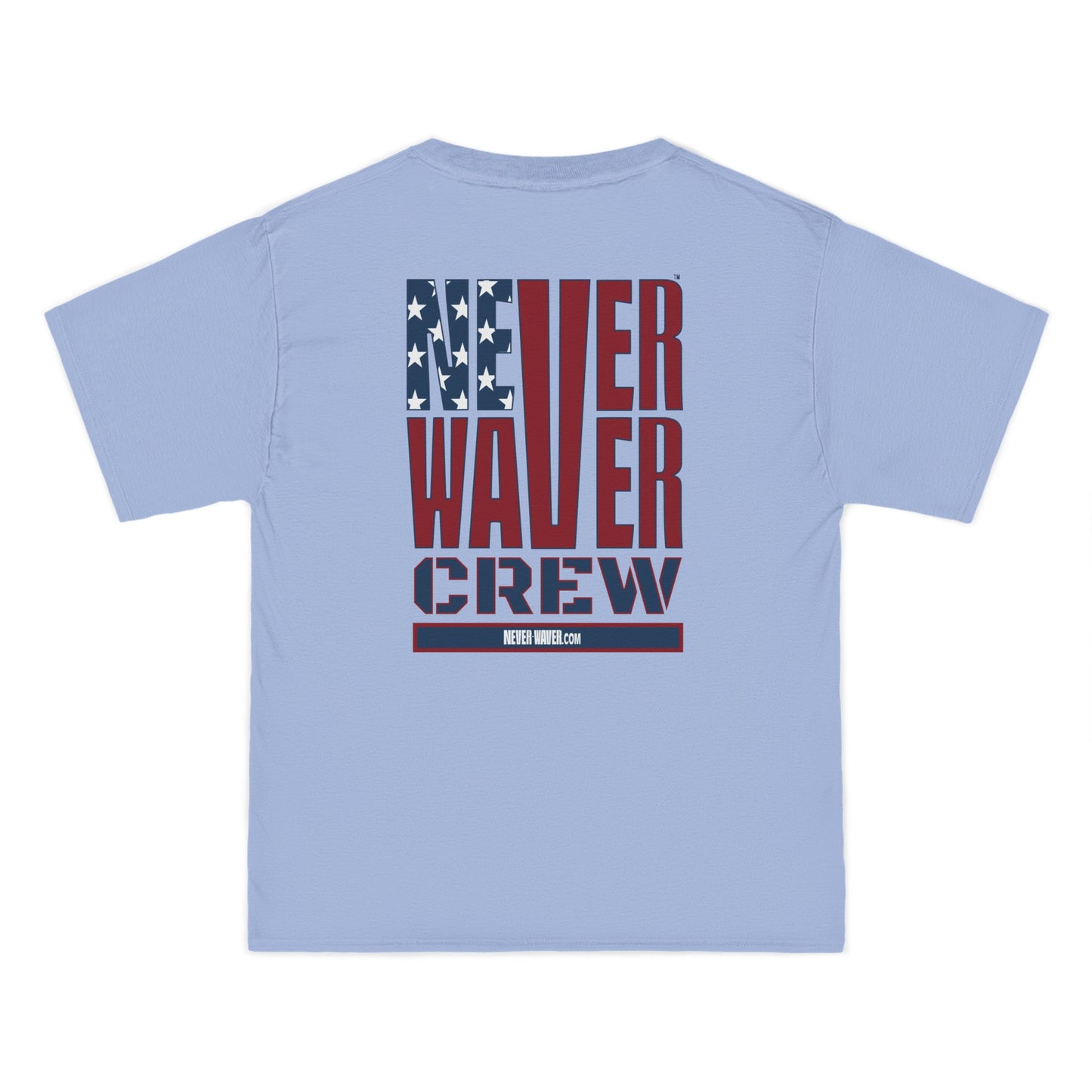 Never Waver Crew Beefy-T®  Short-Sleeve T-Shirt - Never Waver