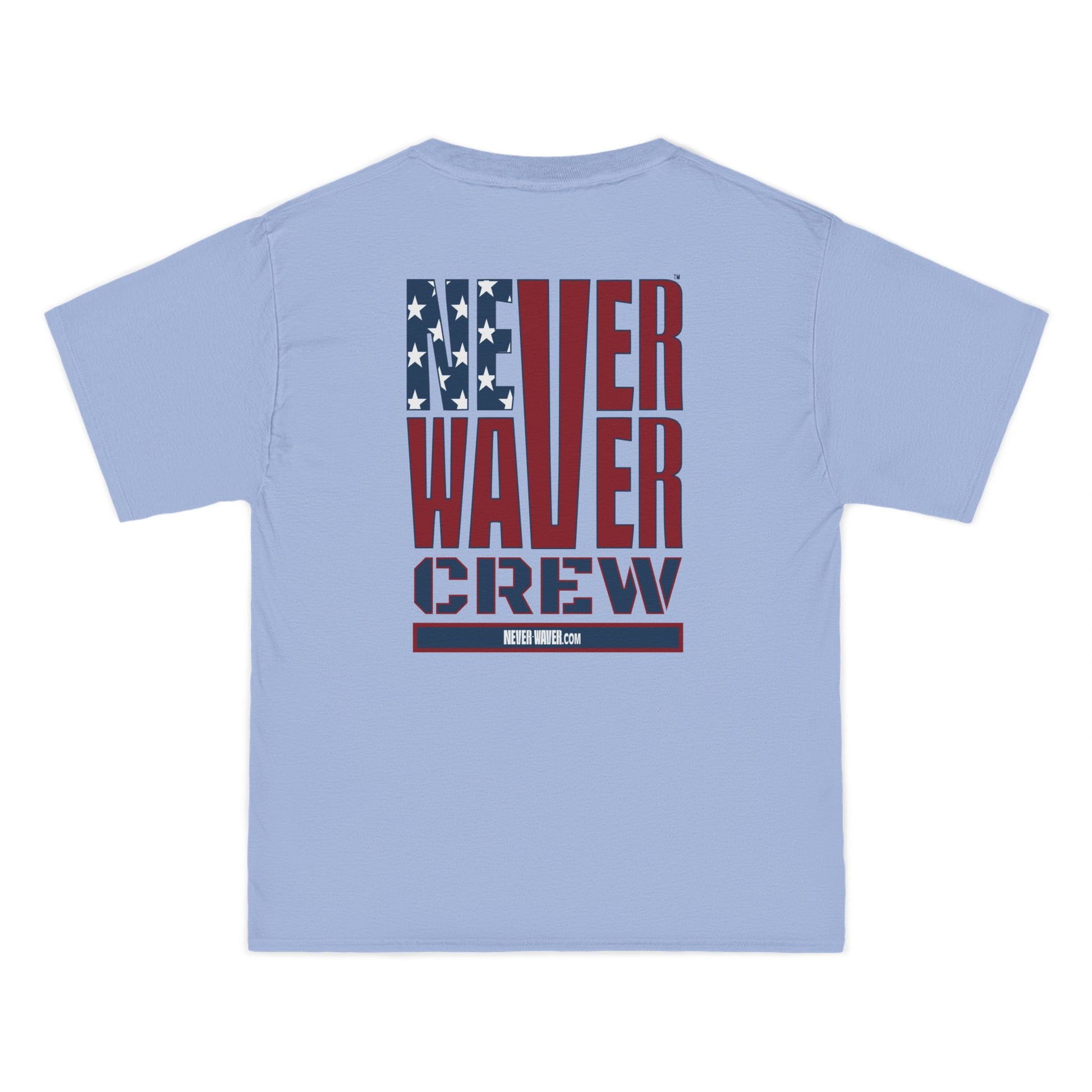Never Waver Crew Beefy-T®  Short-Sleeve T-Shirt - Never Waver