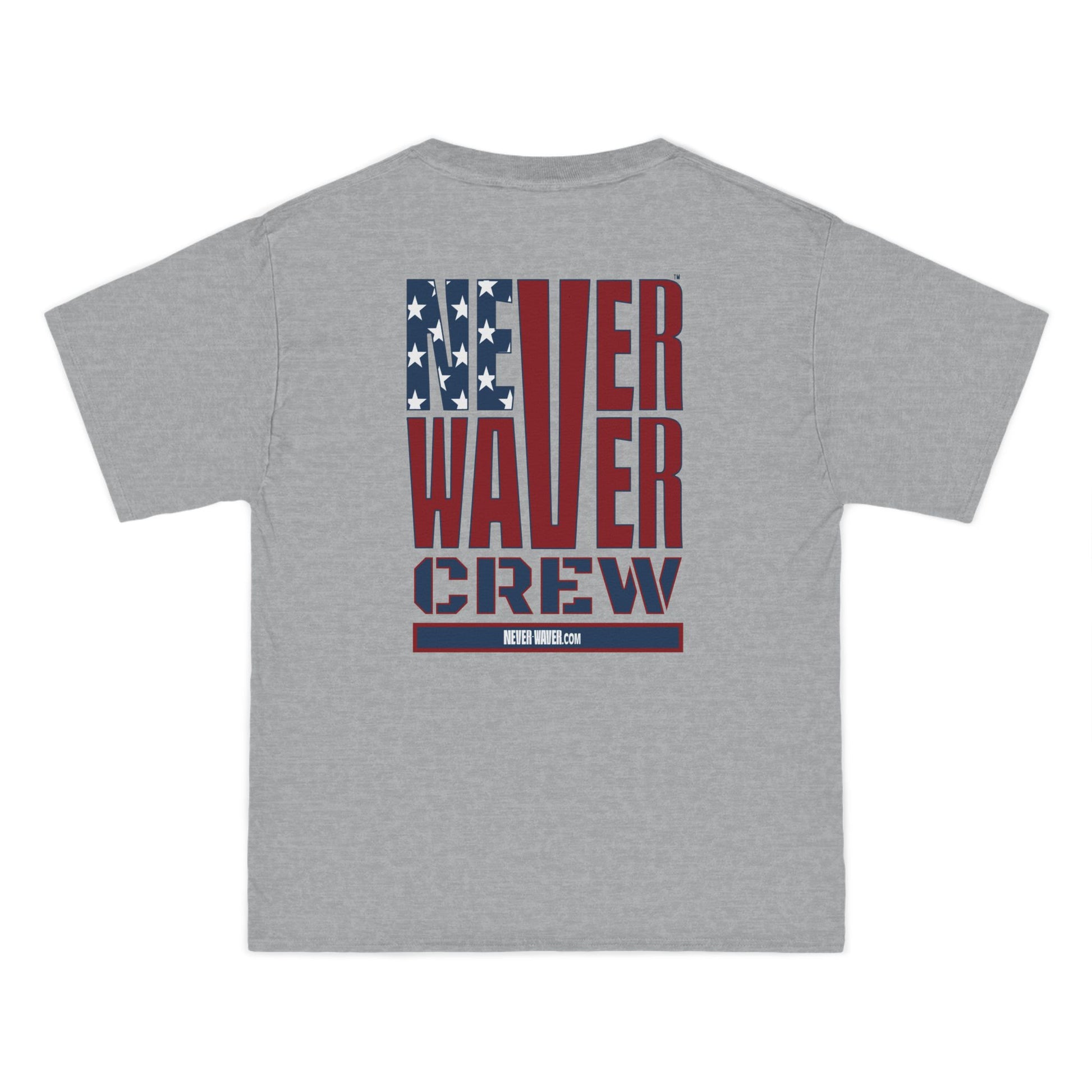 Never Waver Crew Beefy-T®  Short-Sleeve T-Shirt - Never Waver