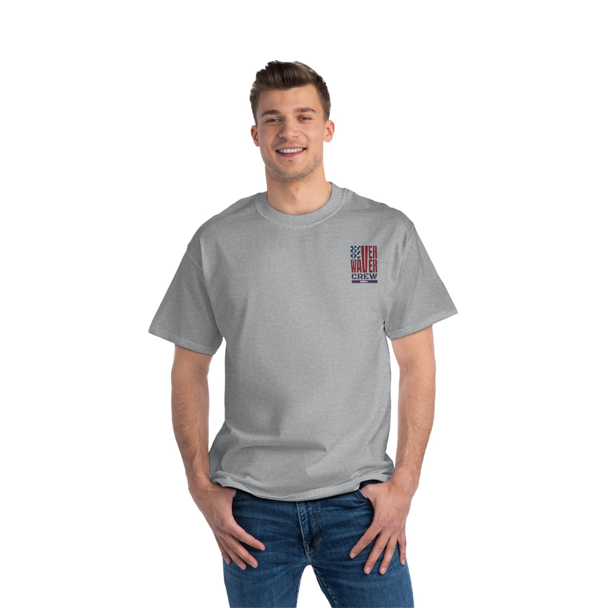 Never Waver Crew Beefy-T®  Short-Sleeve T-Shirt - Never Waver