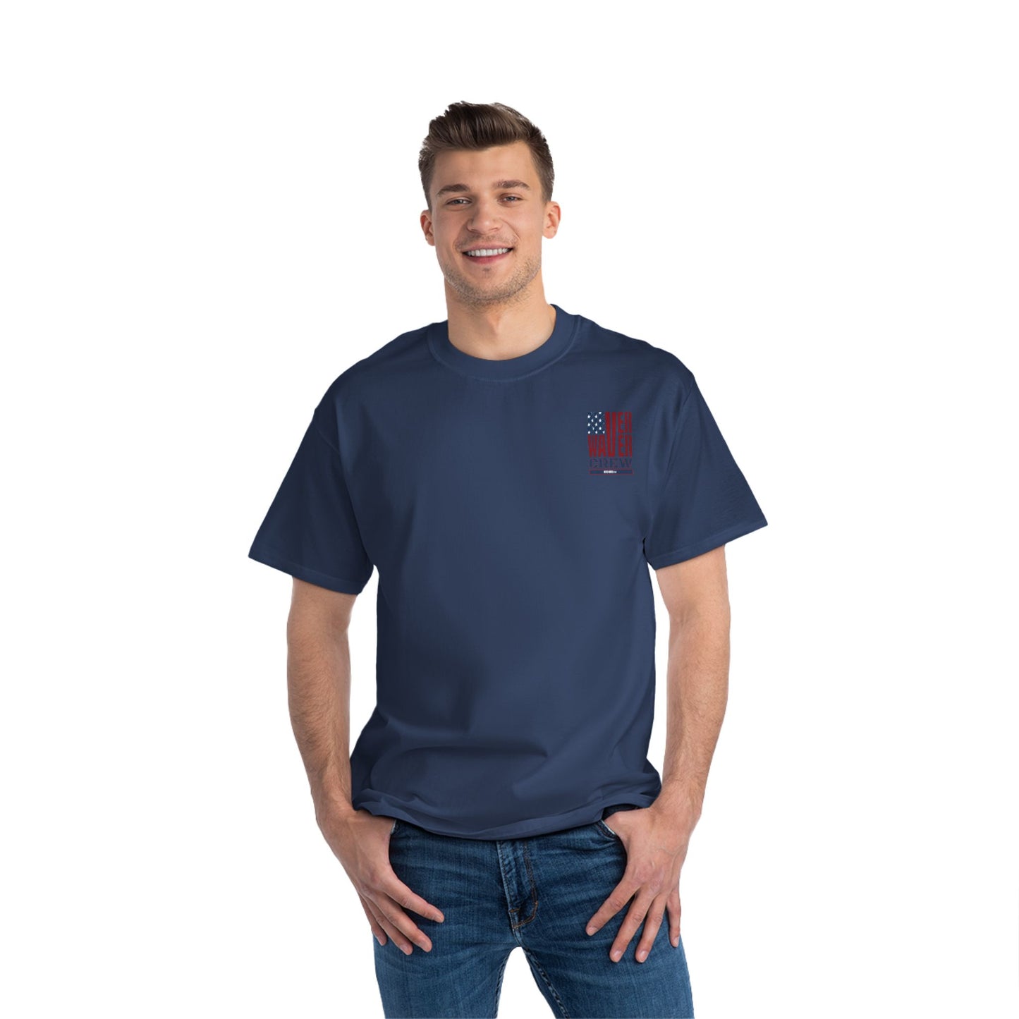 Never Waver Crew Beefy-T®  Short-Sleeve T-Shirt - Never Waver