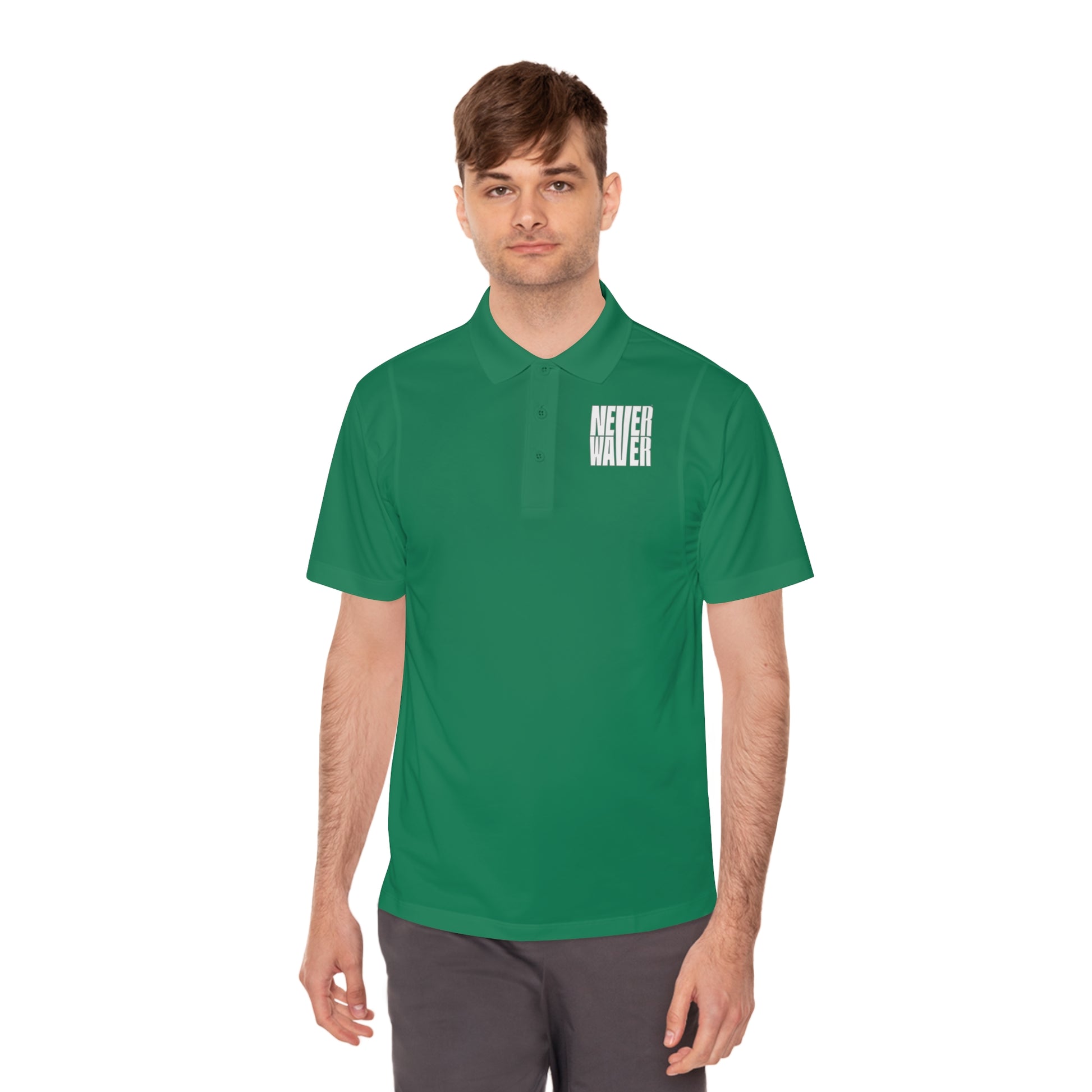 Never Waver Men's Sport Polo Shirt - Never Waver