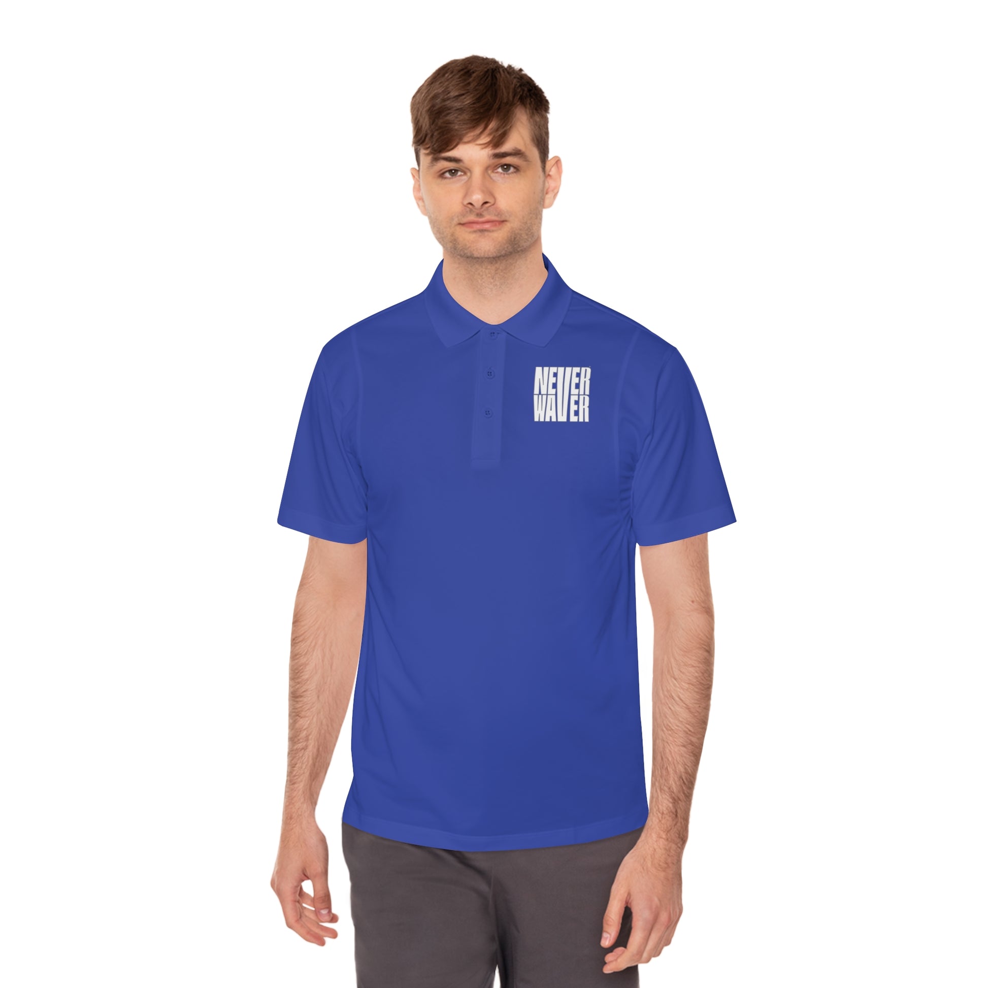 Never Waver Men's Sport Polo Shirt - Never Waver