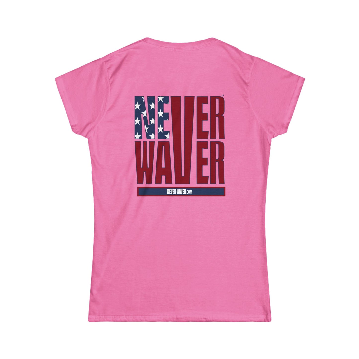 Never Waver Women's Softstyle Tee - Never Waver