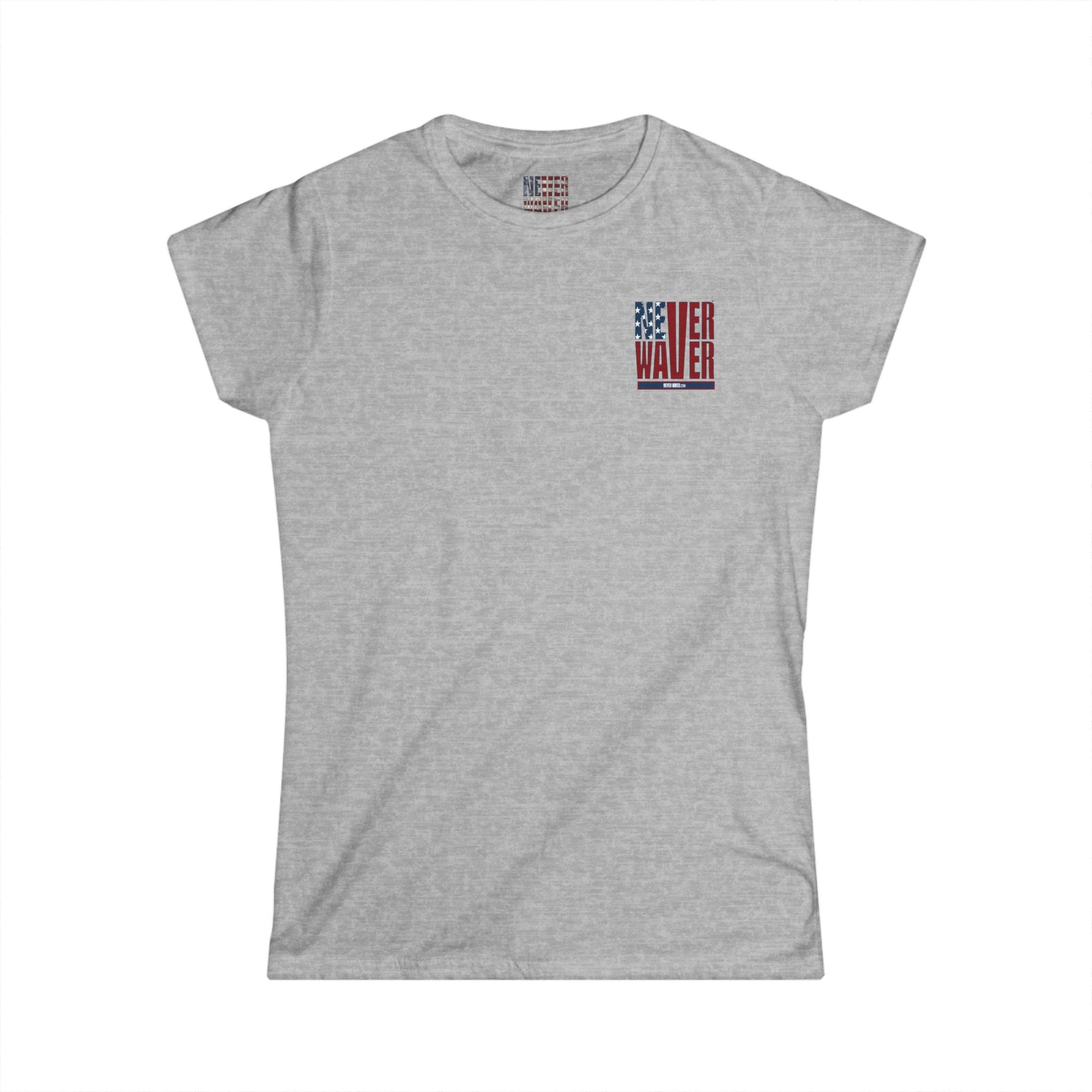 Never Waver Women's Softstyle Tee - Never Waver
