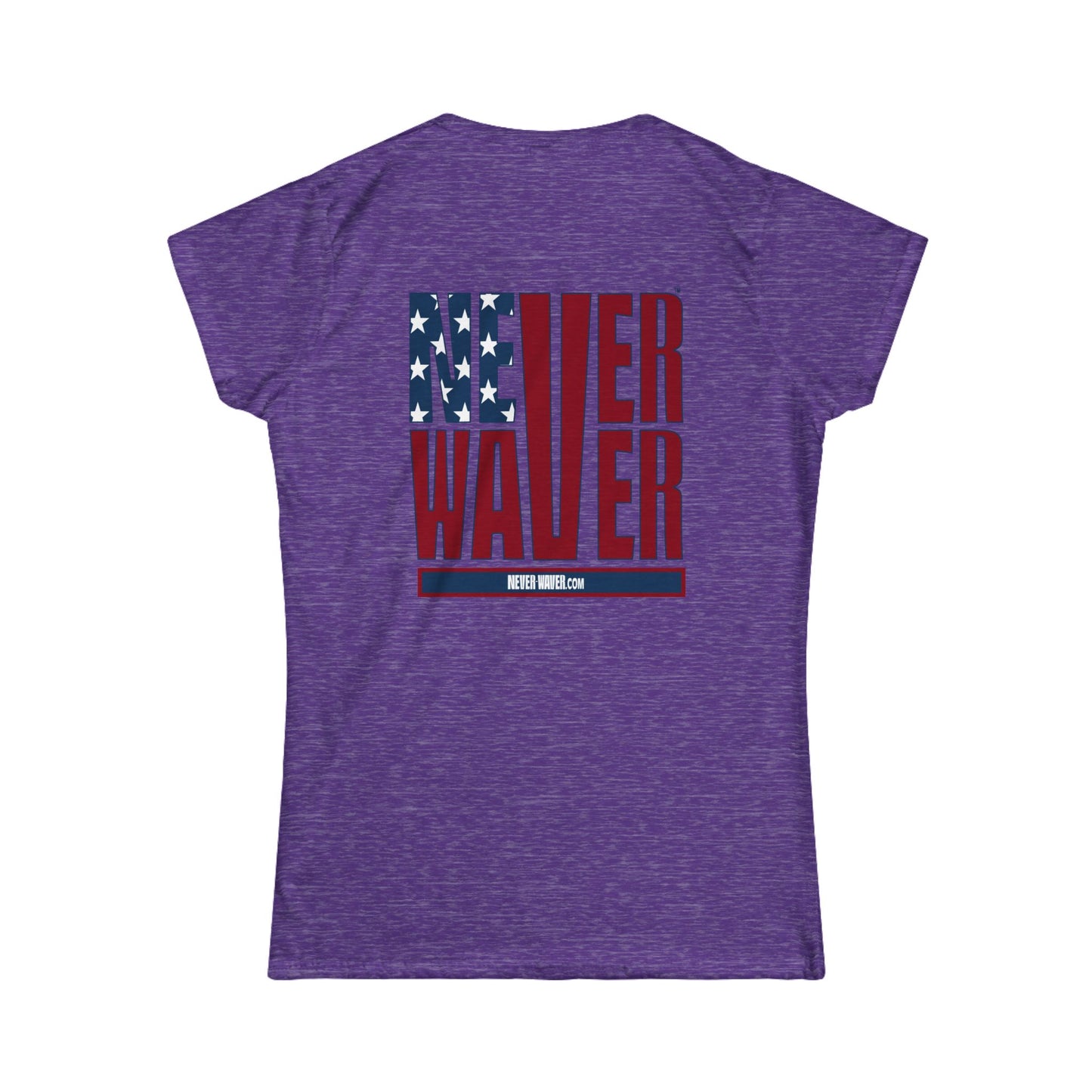 Never Waver Women's Softstyle Tee - Never Waver