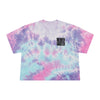 Be Yourself  Never Waver Make No Apologies Women's Tie-Dye Crop Tee - Never Waver