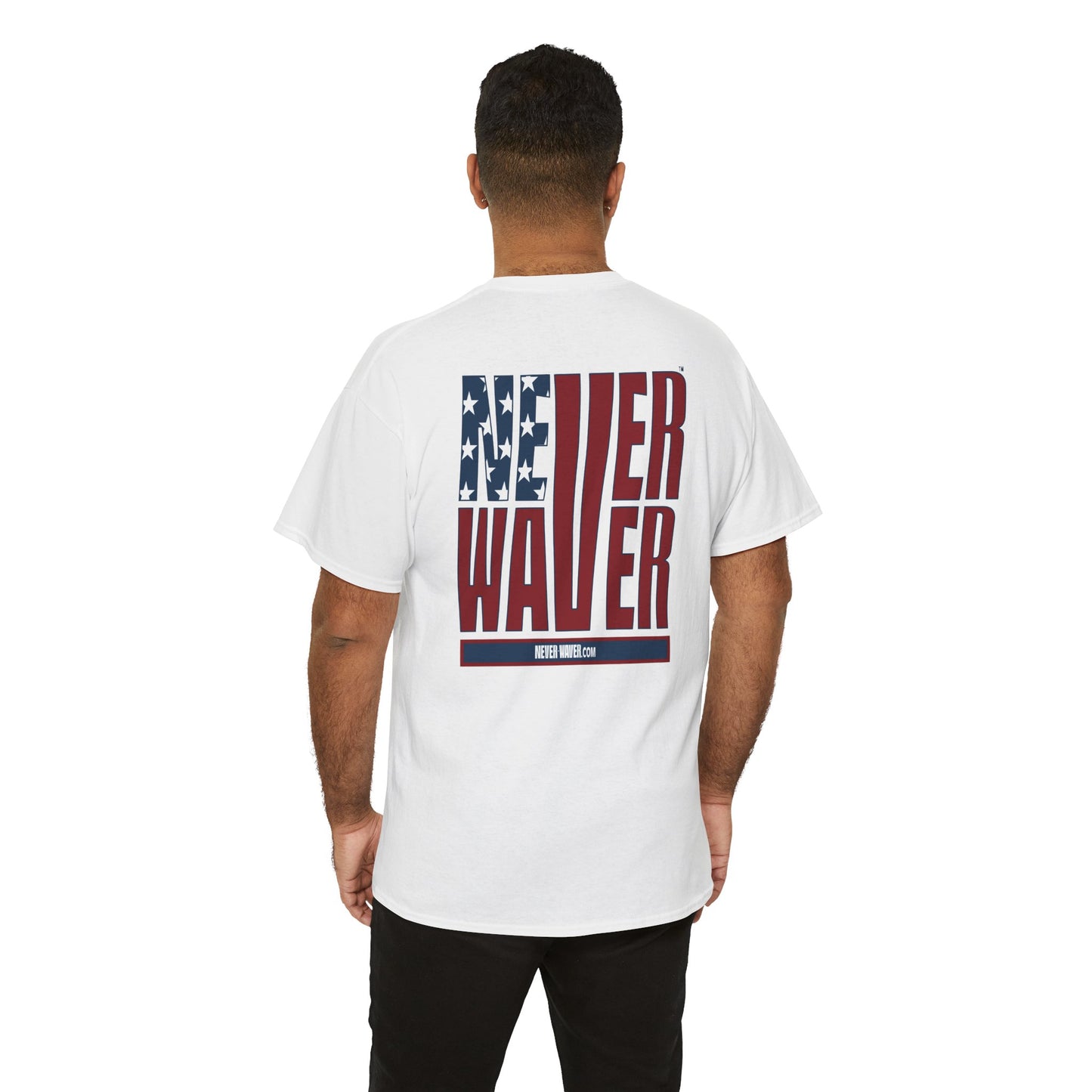 Never Waver Unisex Heavy Cotton Tee - Never Waver