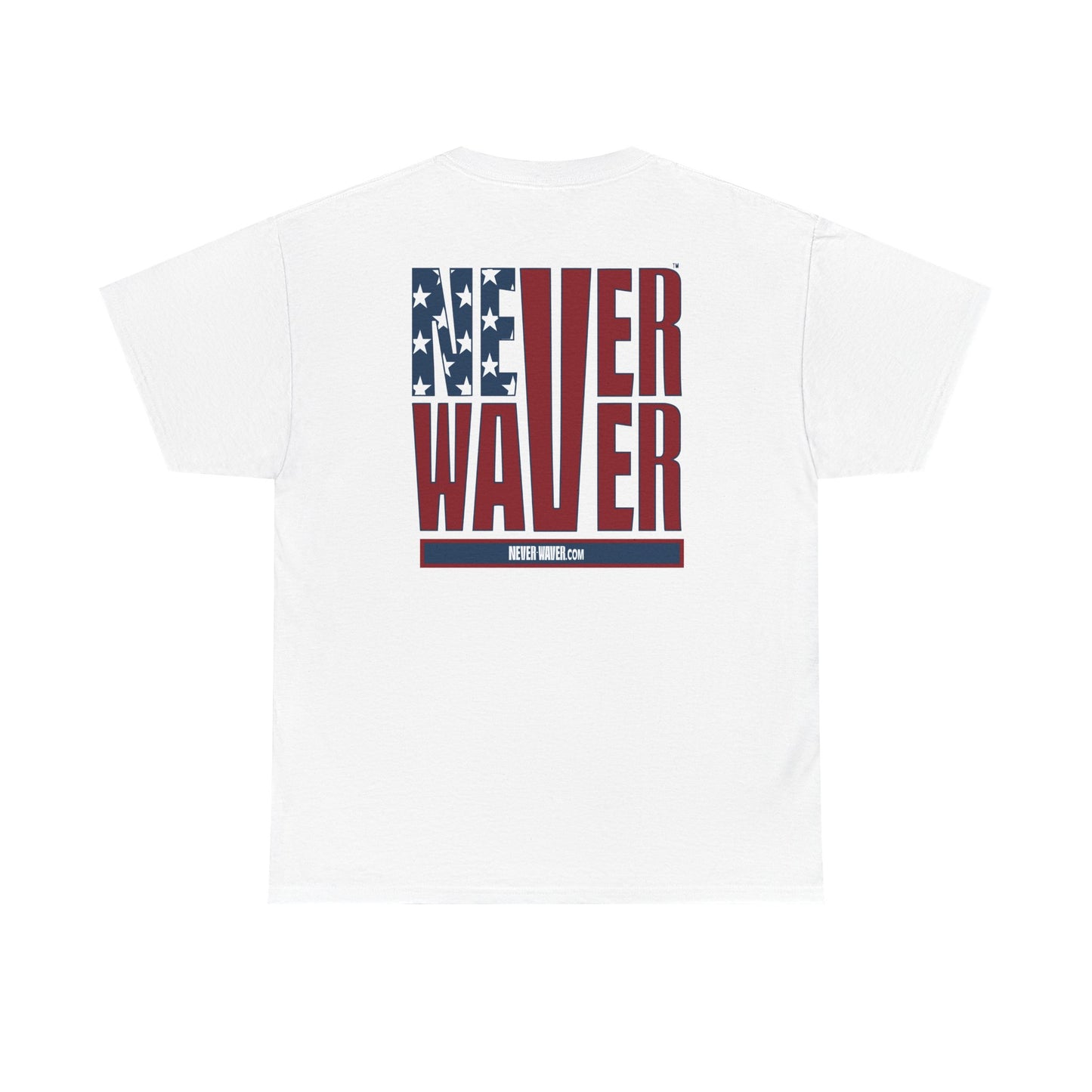 Never Waver Unisex Heavy Cotton Tee - Never Waver