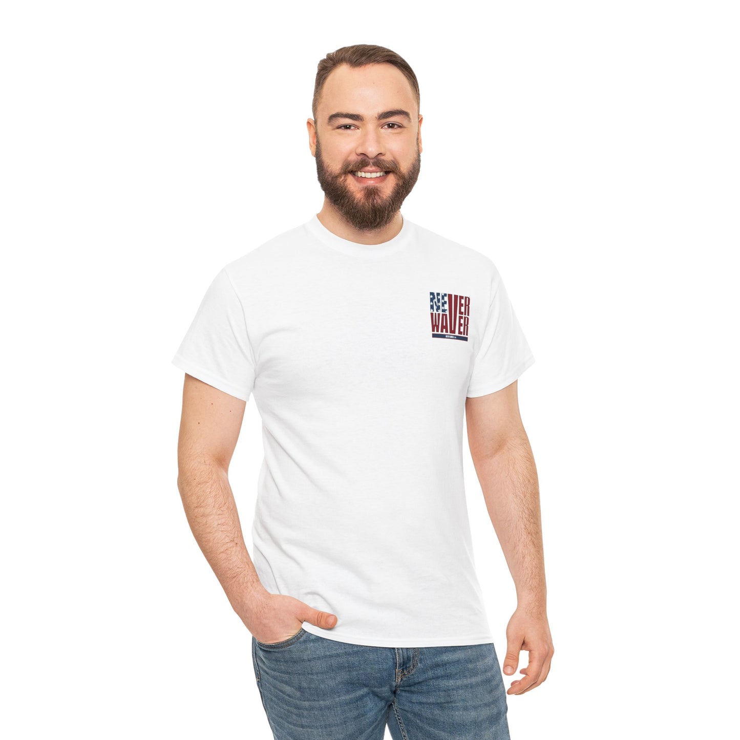Never Waver Unisex Heavy Cotton Tee - Never Waver