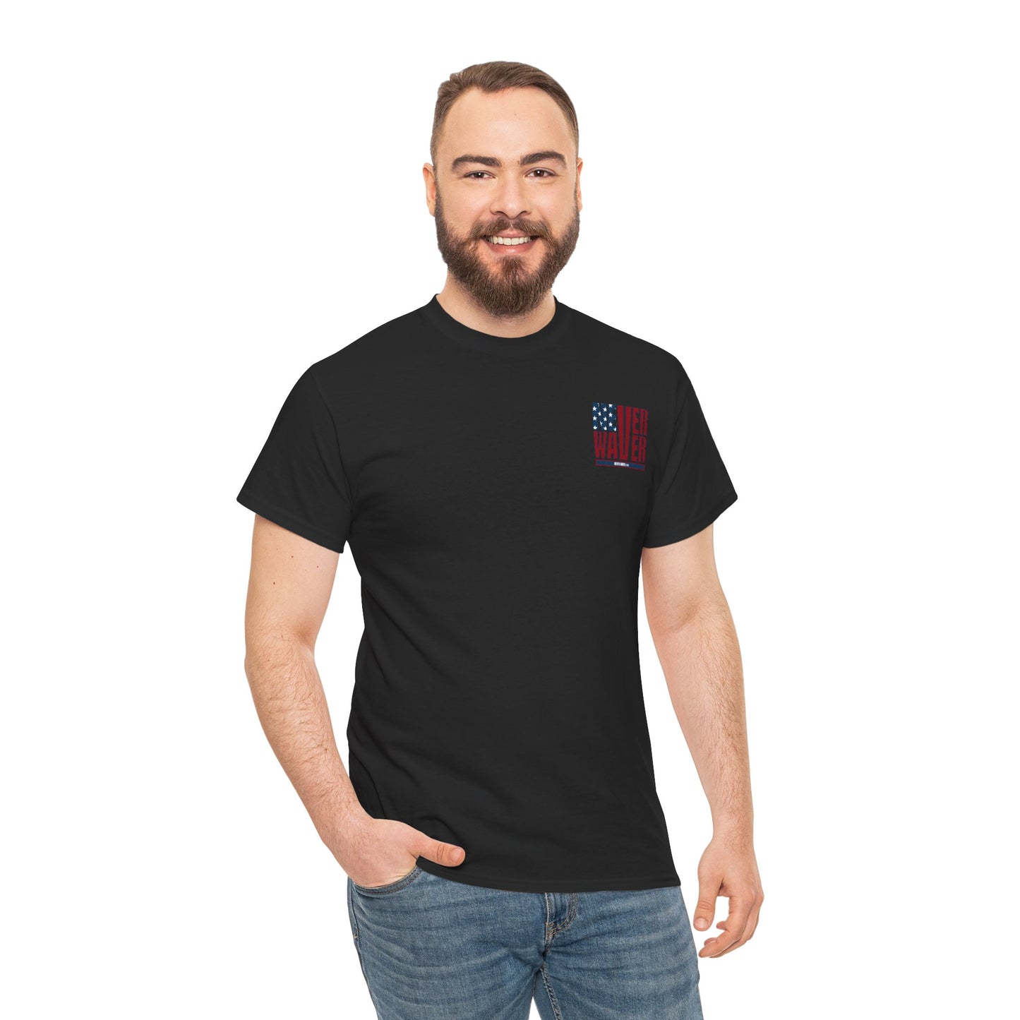 Never Waver Unisex Heavy Cotton Tee - Never Waver