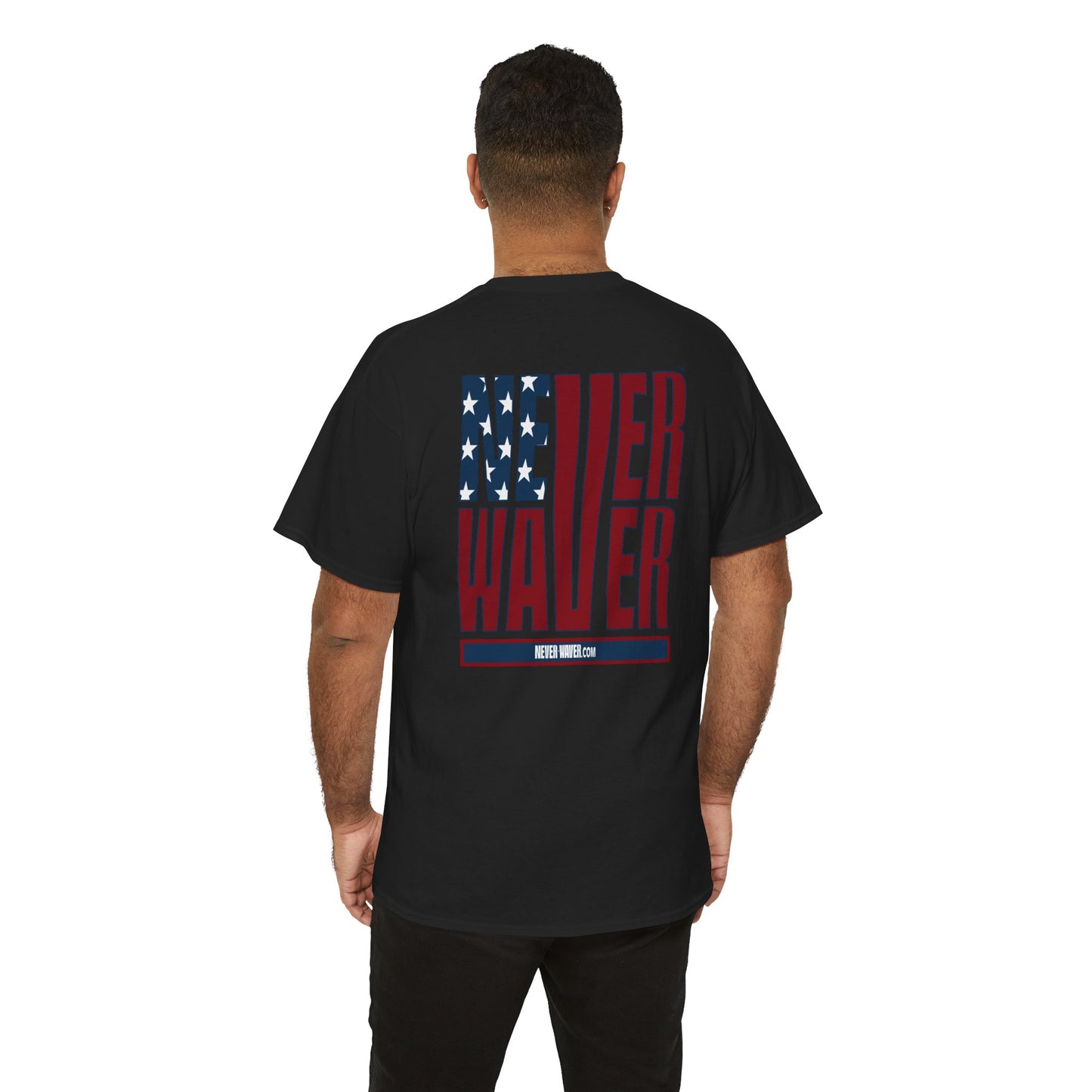 Never Waver Unisex Heavy Cotton Tee - Never Waver