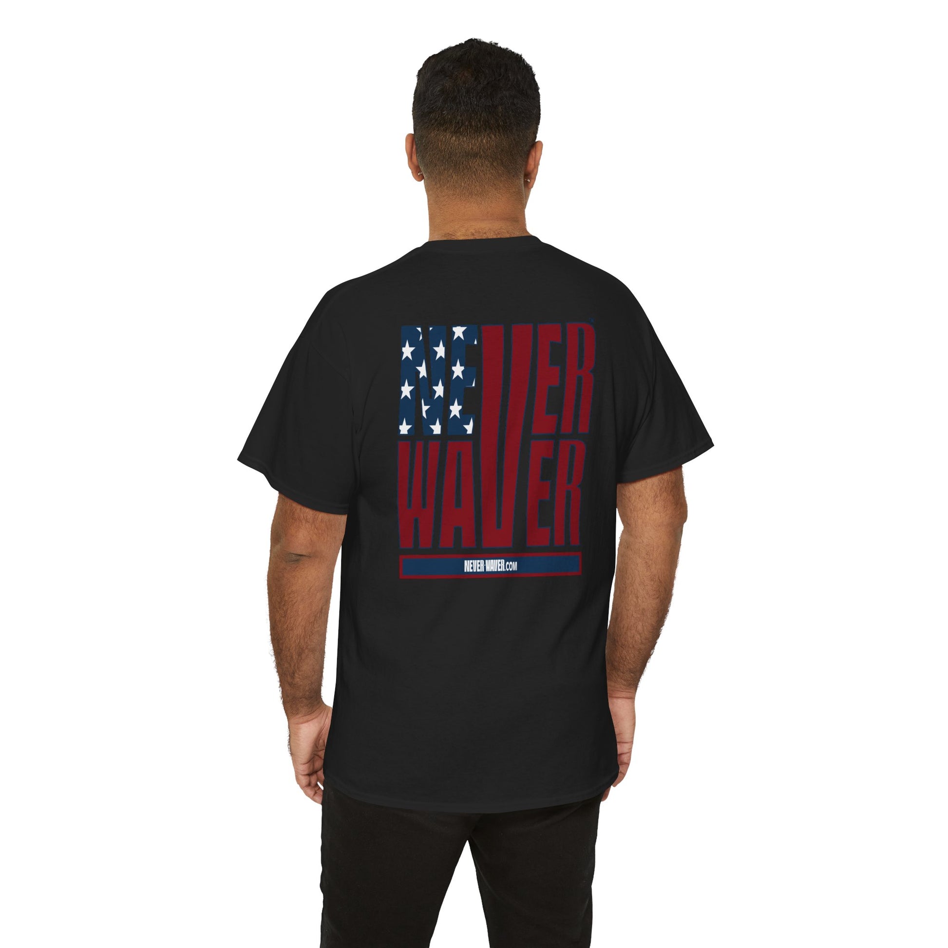 Never Waver Unisex Heavy Cotton Tee - Never Waver