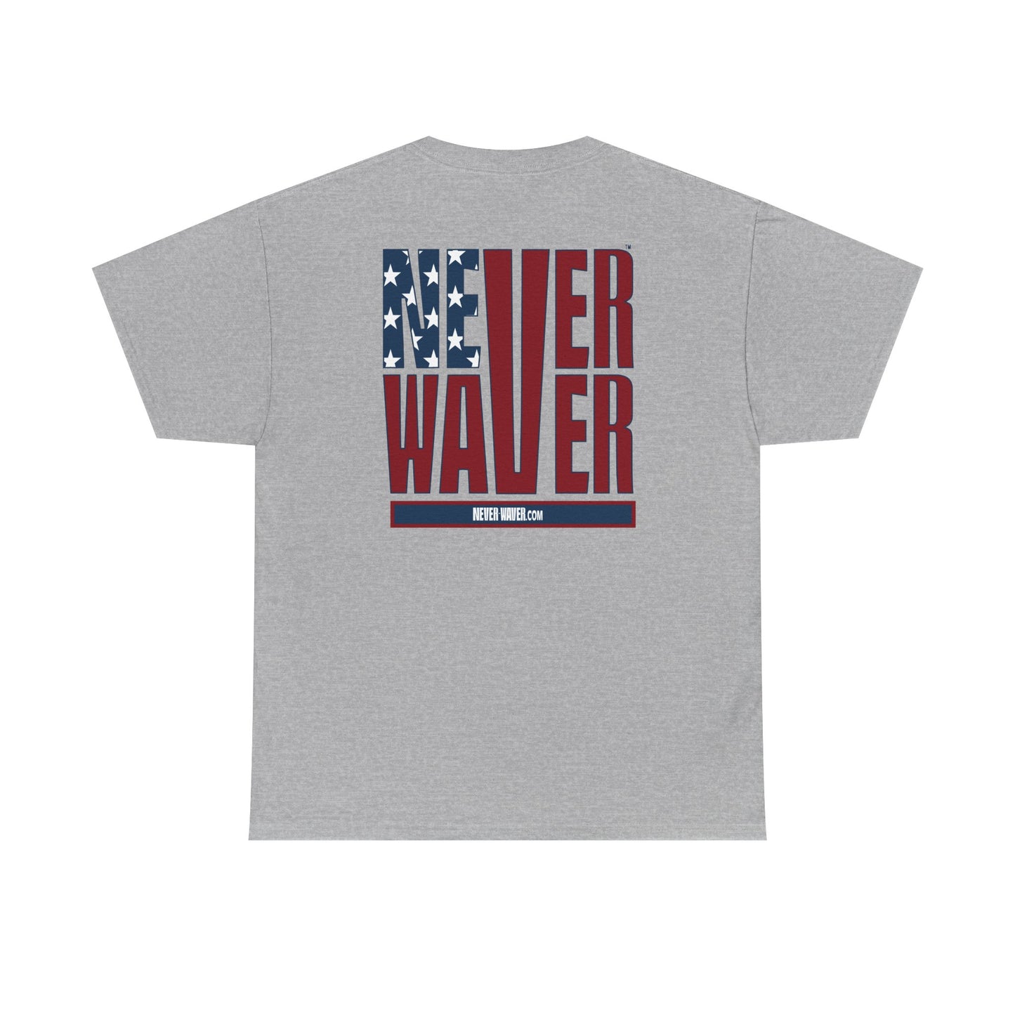 Never Waver Unisex Heavy Cotton Tee - Never Waver