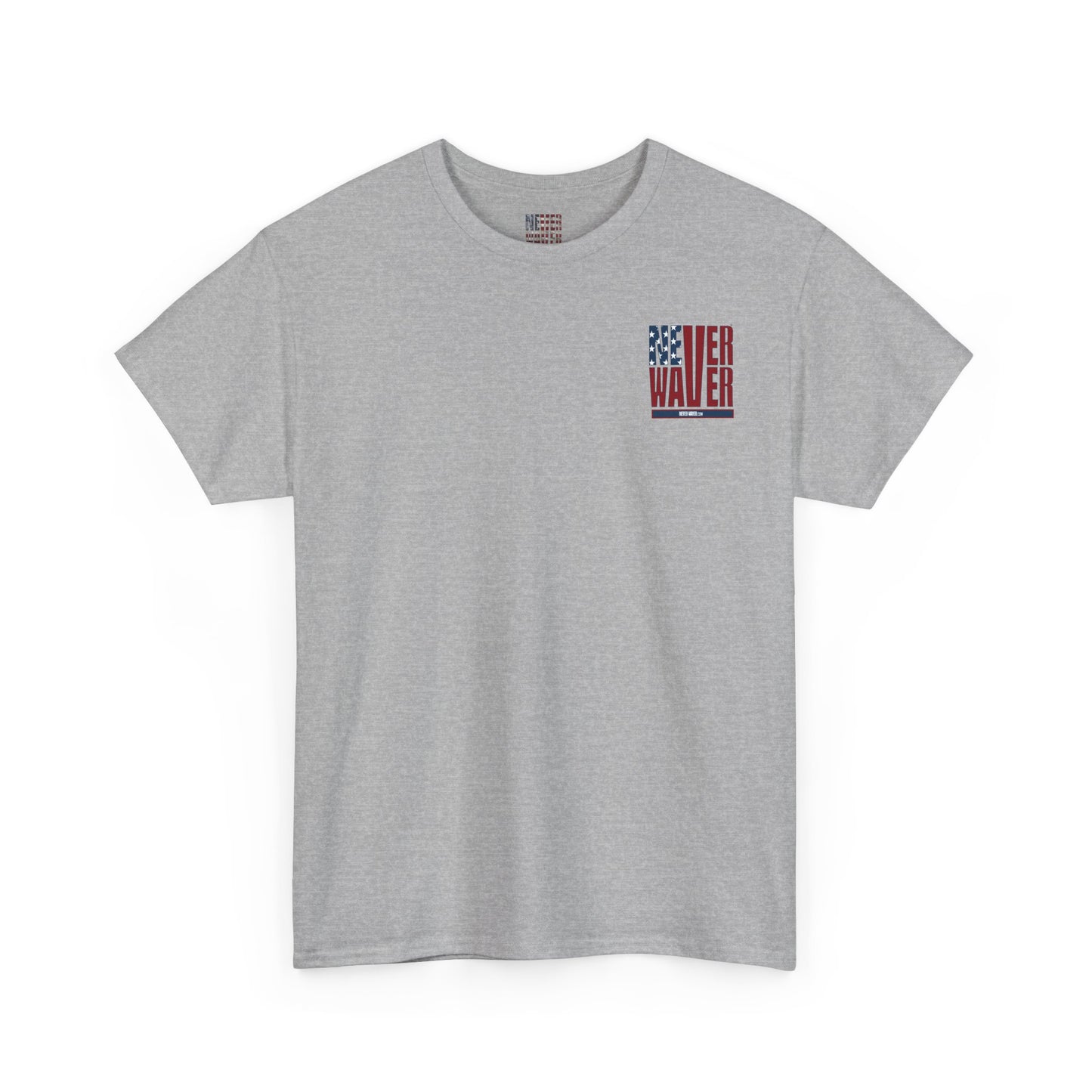 Never Waver Unisex Heavy Cotton Tee - Never Waver