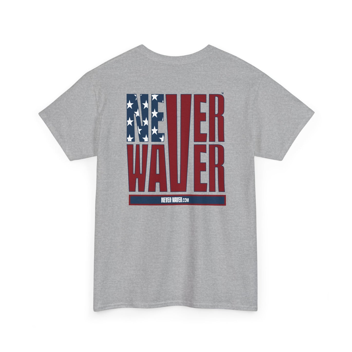 Never Waver Unisex Heavy Cotton Tee - Never Waver