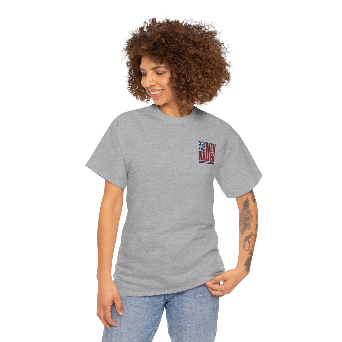 Never Waver Unisex Heavy Cotton Tee - Never Waver