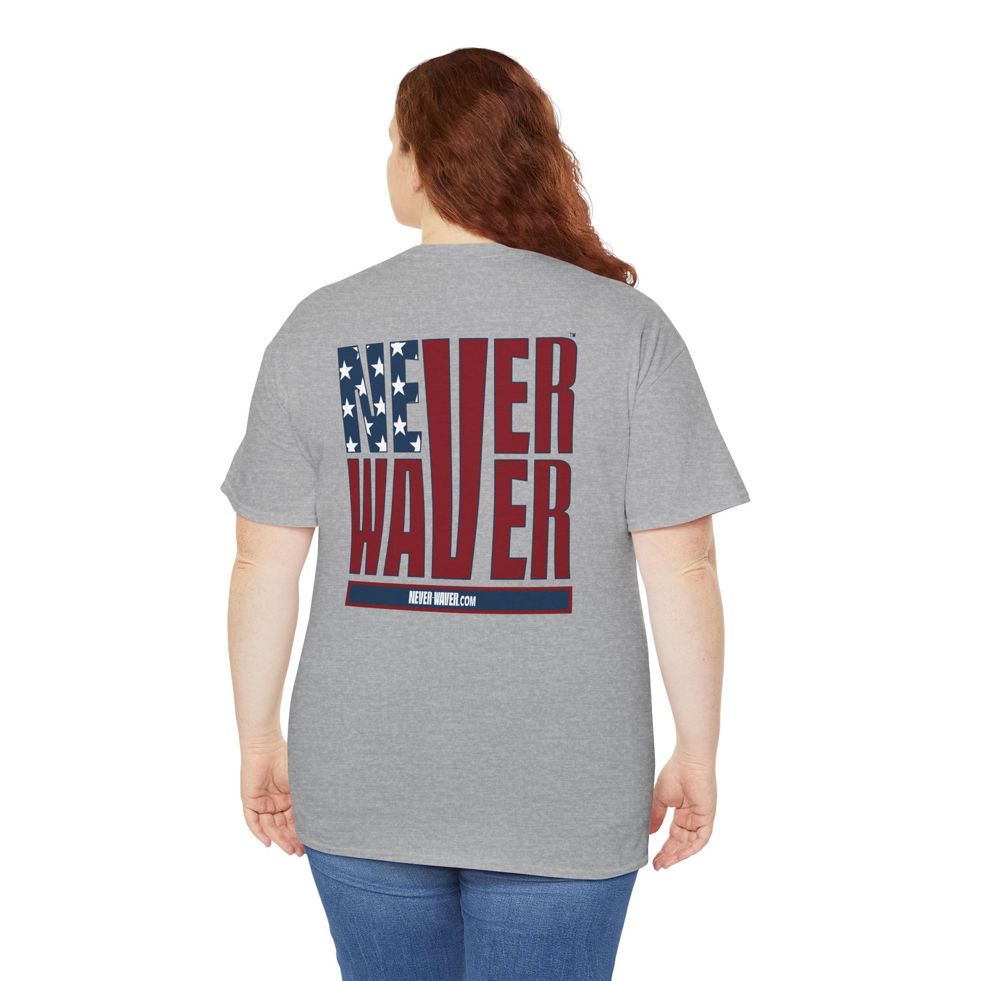 Never Waver Unisex Heavy Cotton Tee - Never Waver