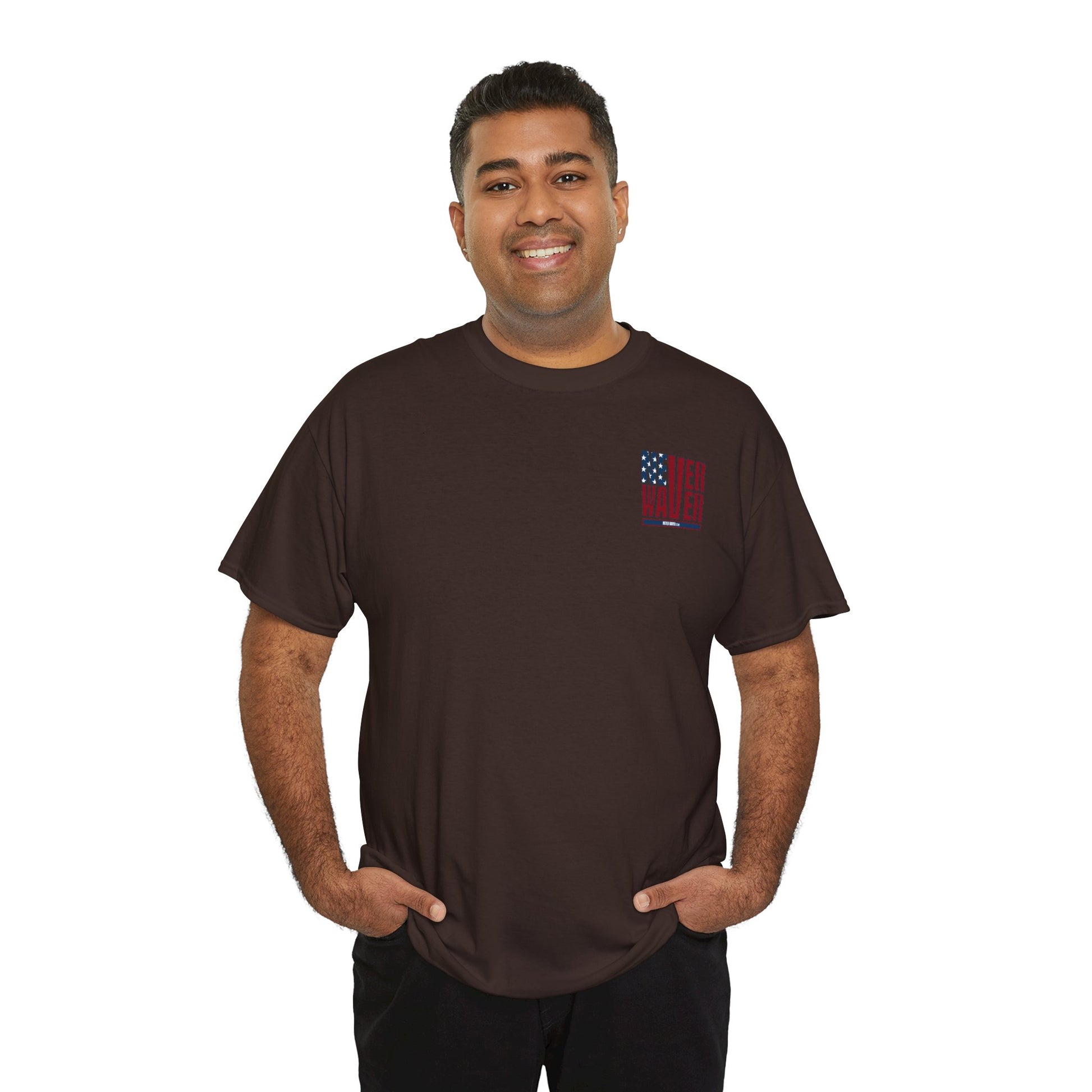 Never Waver Unisex Heavy Cotton Tee - Never Waver