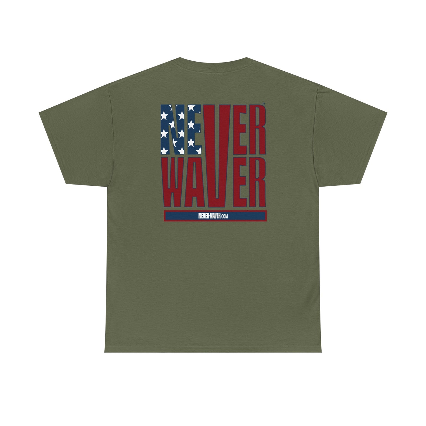 Never Waver Unisex Heavy Cotton Tee - Never Waver