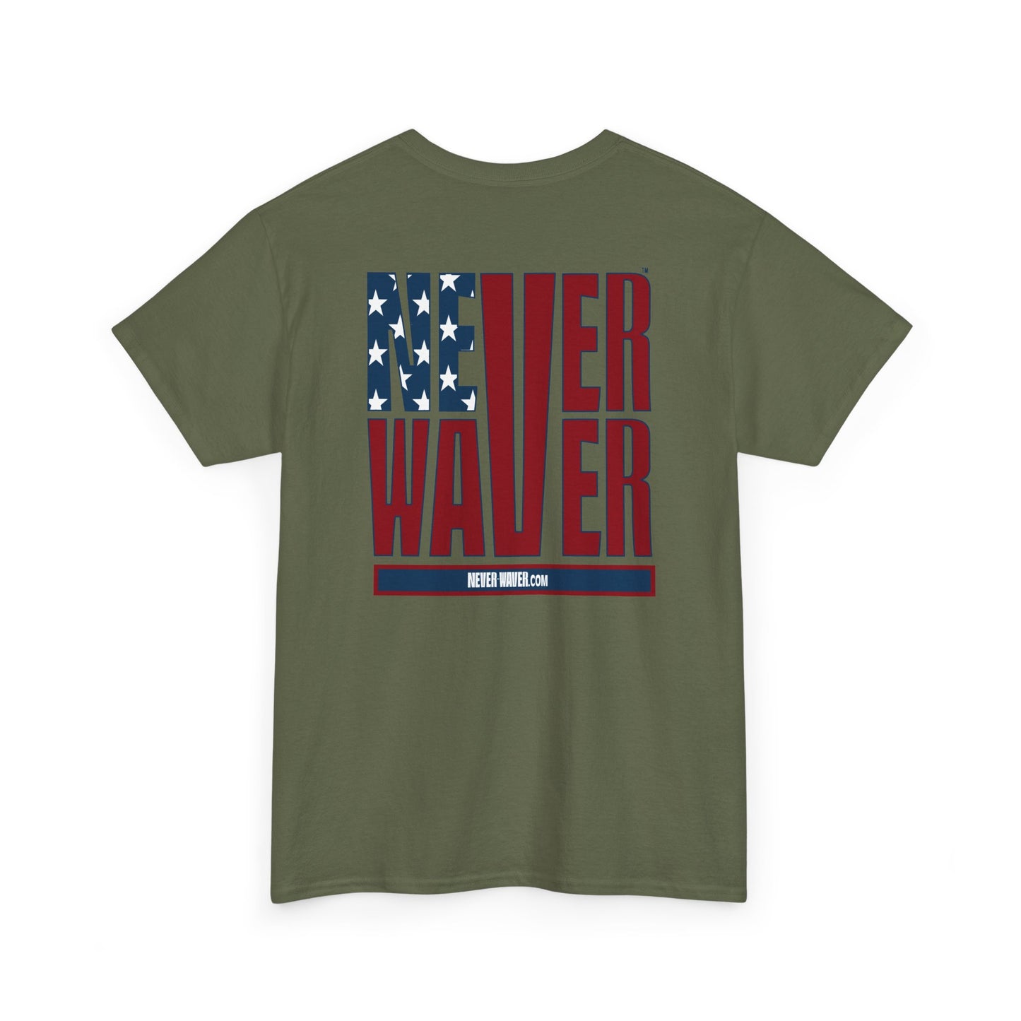 Never Waver Unisex Heavy Cotton Tee - Never Waver