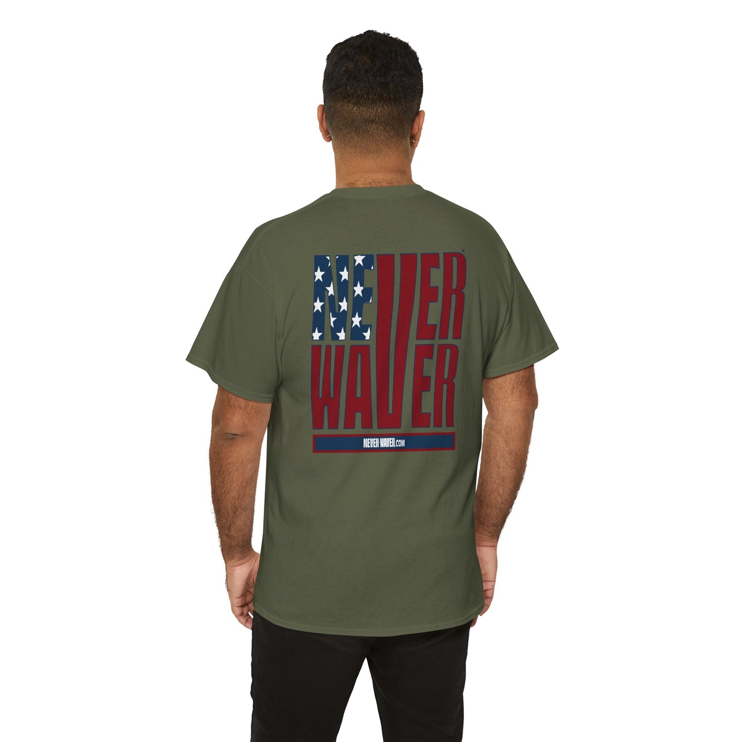 Never Waver Unisex Heavy Cotton Tee - Never Waver