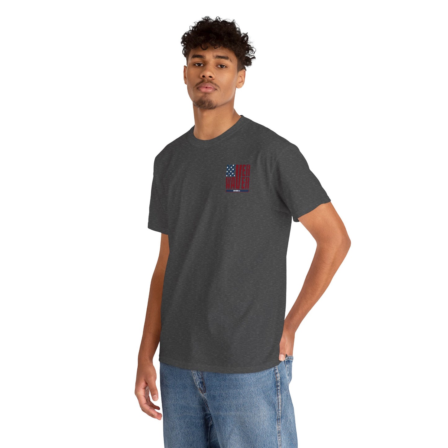 Never Waver Unisex Heavy Cotton Tee - Never Waver