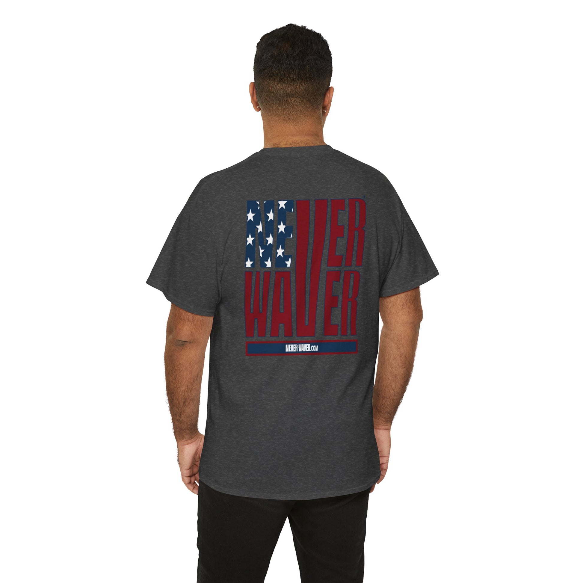 Never Waver Unisex Heavy Cotton Tee - Never Waver