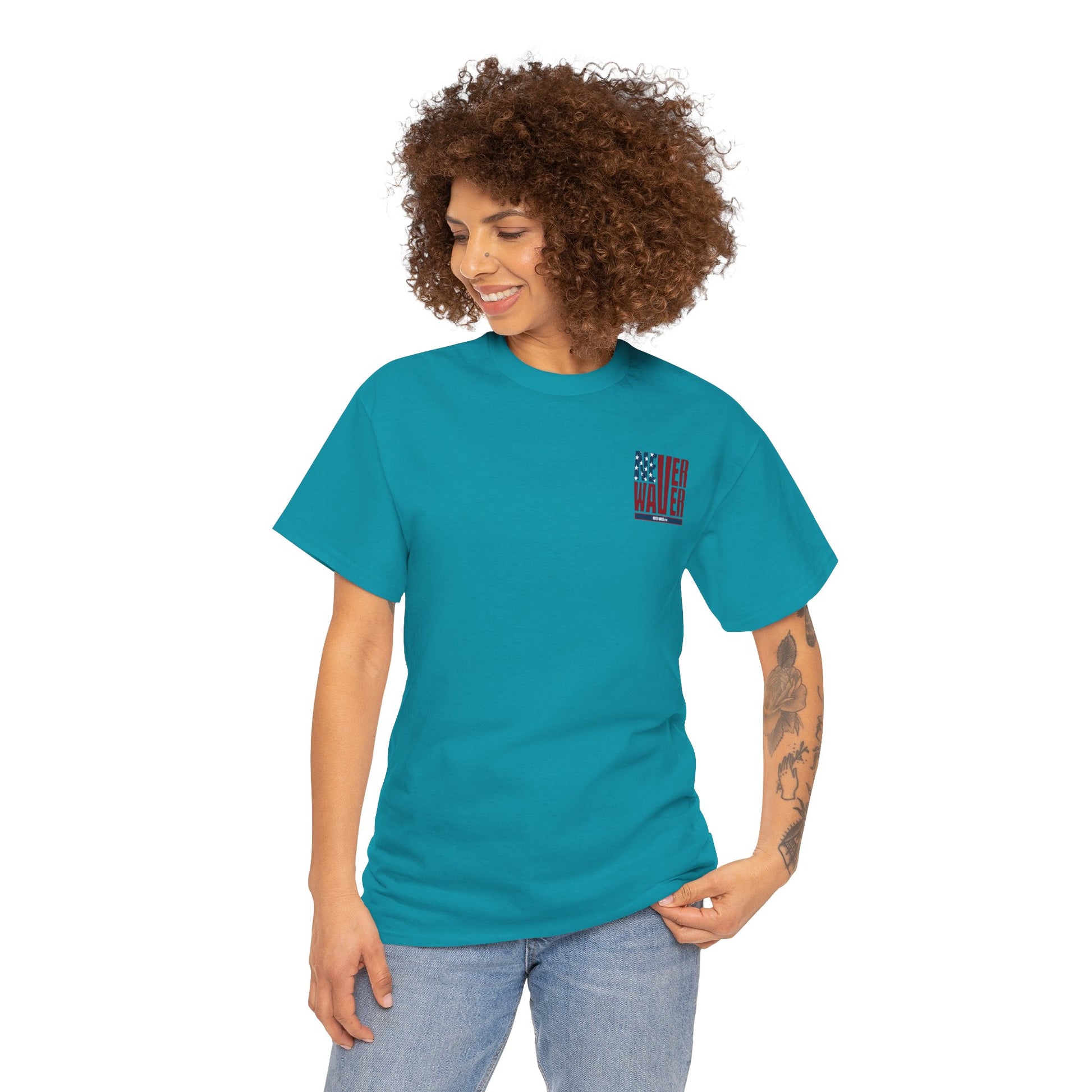 Never Waver Unisex Heavy Cotton Tee - Never Waver