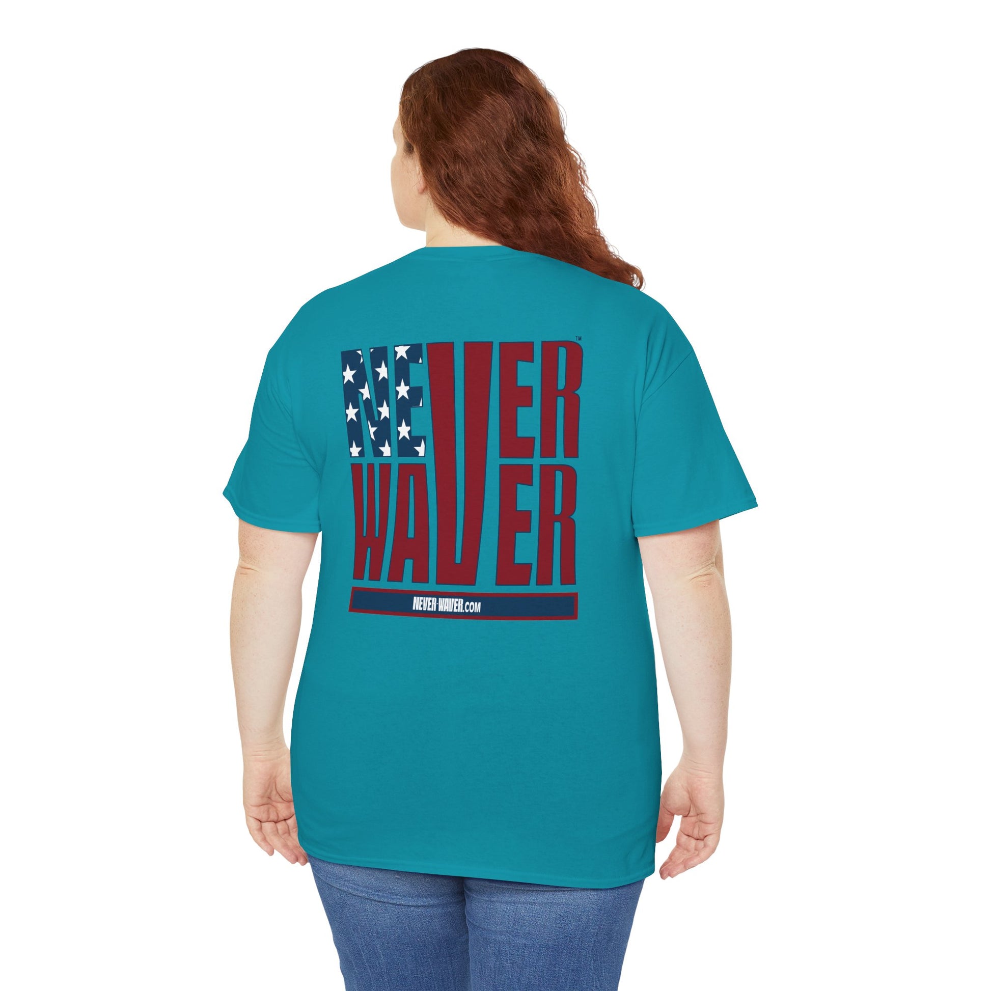 Never Waver Unisex Heavy Cotton Tee - Never Waver