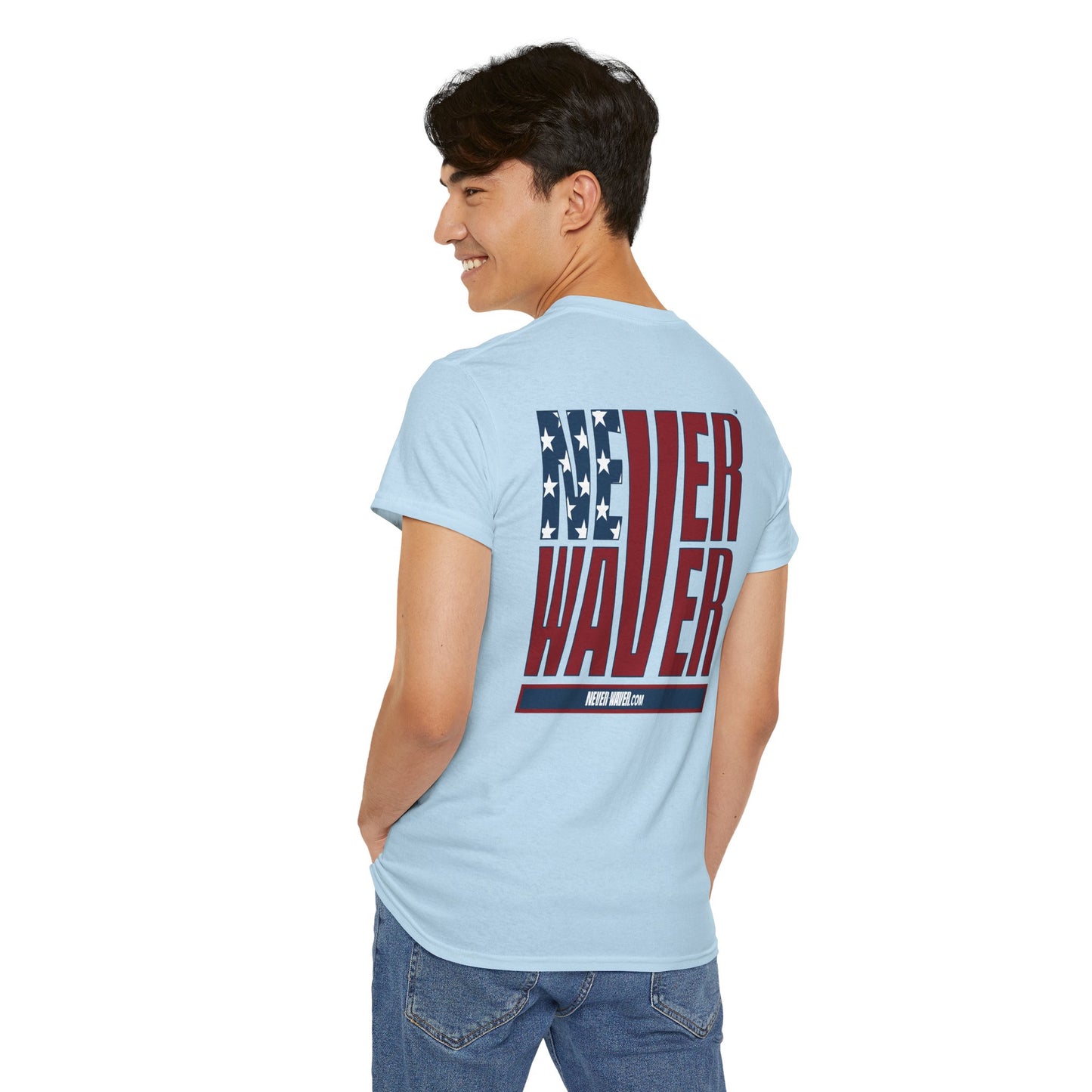 Never Waver Unisex Heavy Cotton Tee - Never Waver