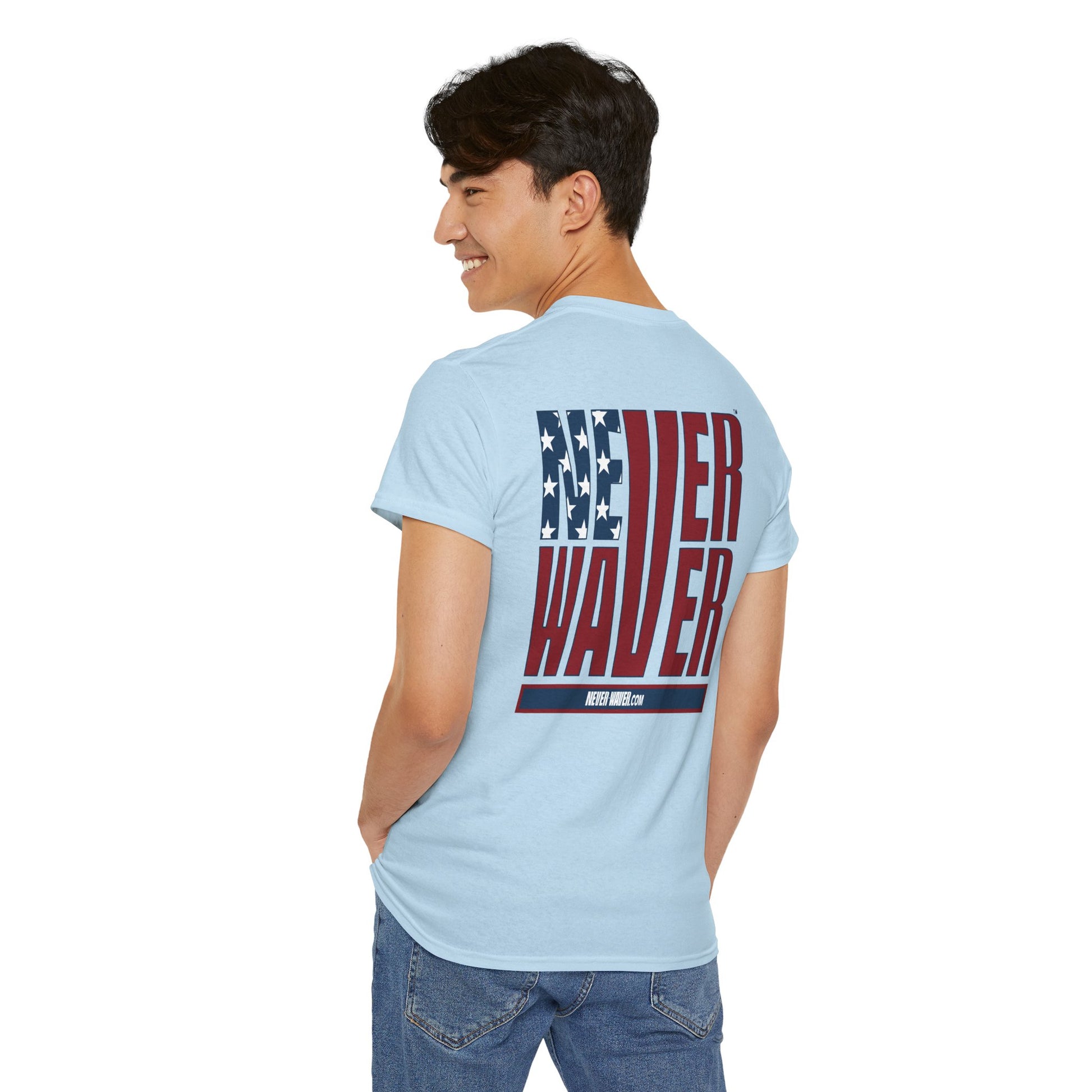 Never Waver Unisex Heavy Cotton Tee - Never Waver