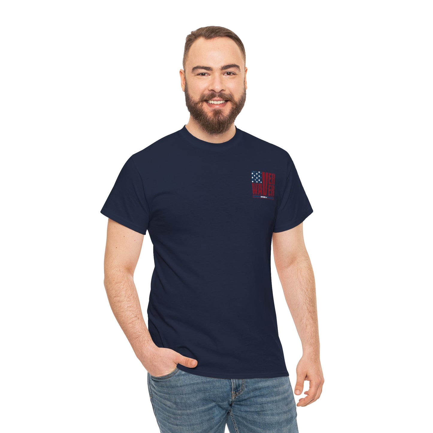 Never Waver Unisex Heavy Cotton Tee - Never Waver
