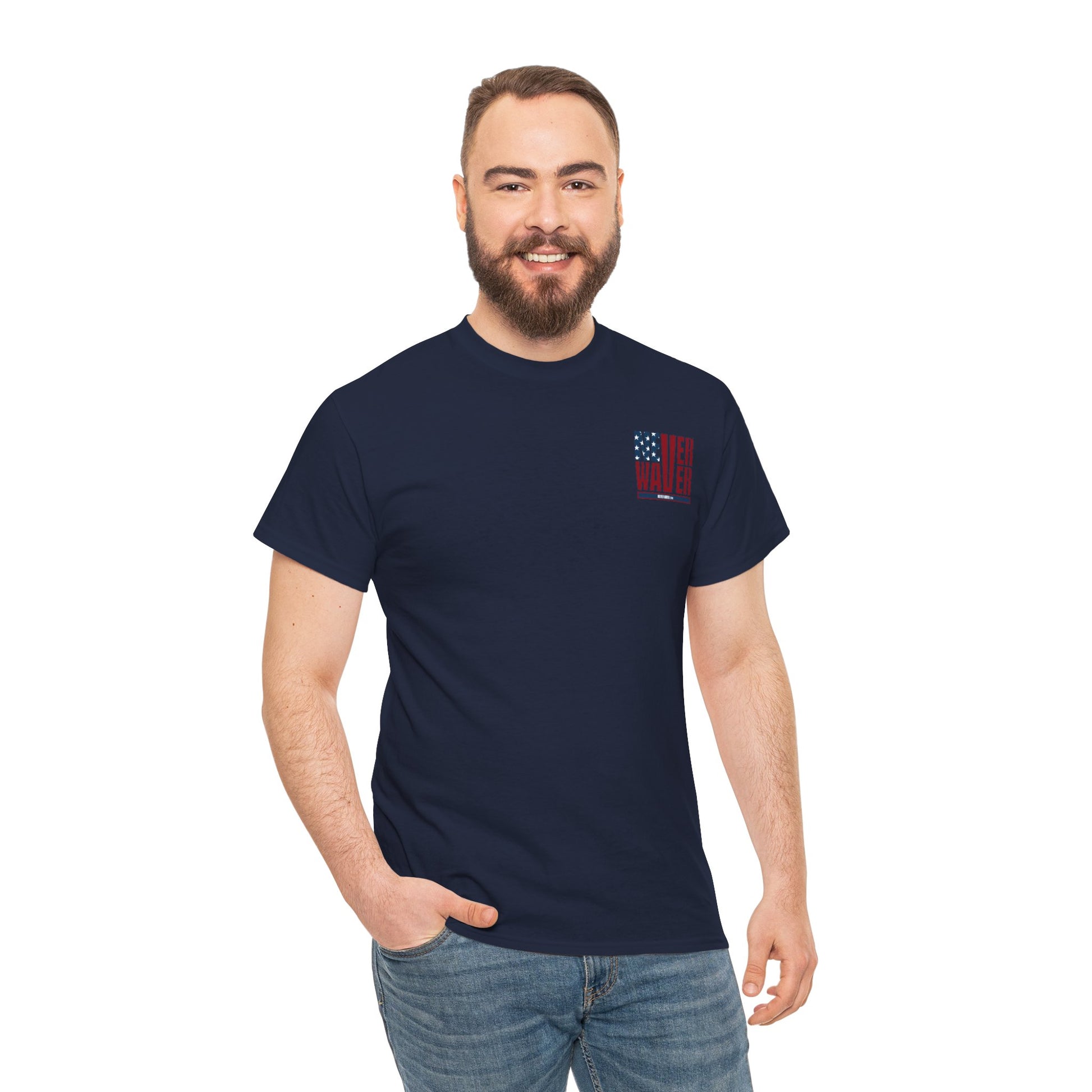 Never Waver Unisex Heavy Cotton Tee - Never Waver