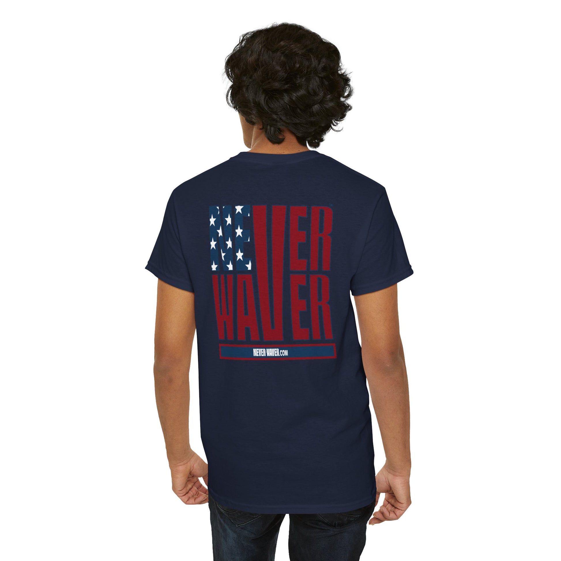 Never Waver Unisex Heavy Cotton Tee - Never Waver