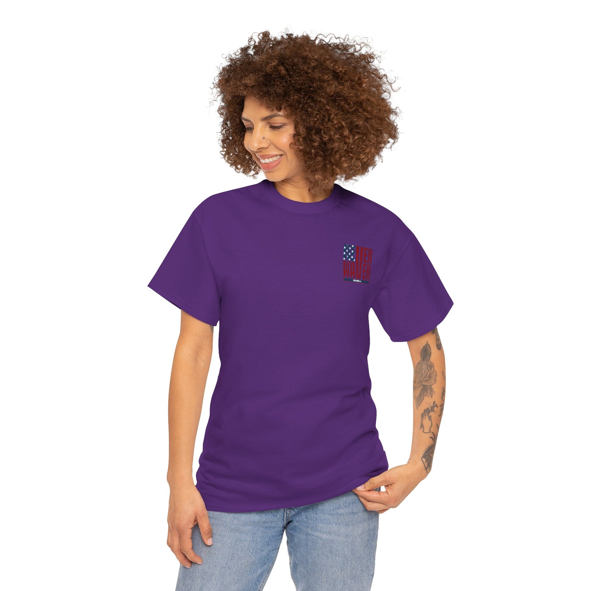 Never Waver Unisex Heavy Cotton Tee - Never Waver