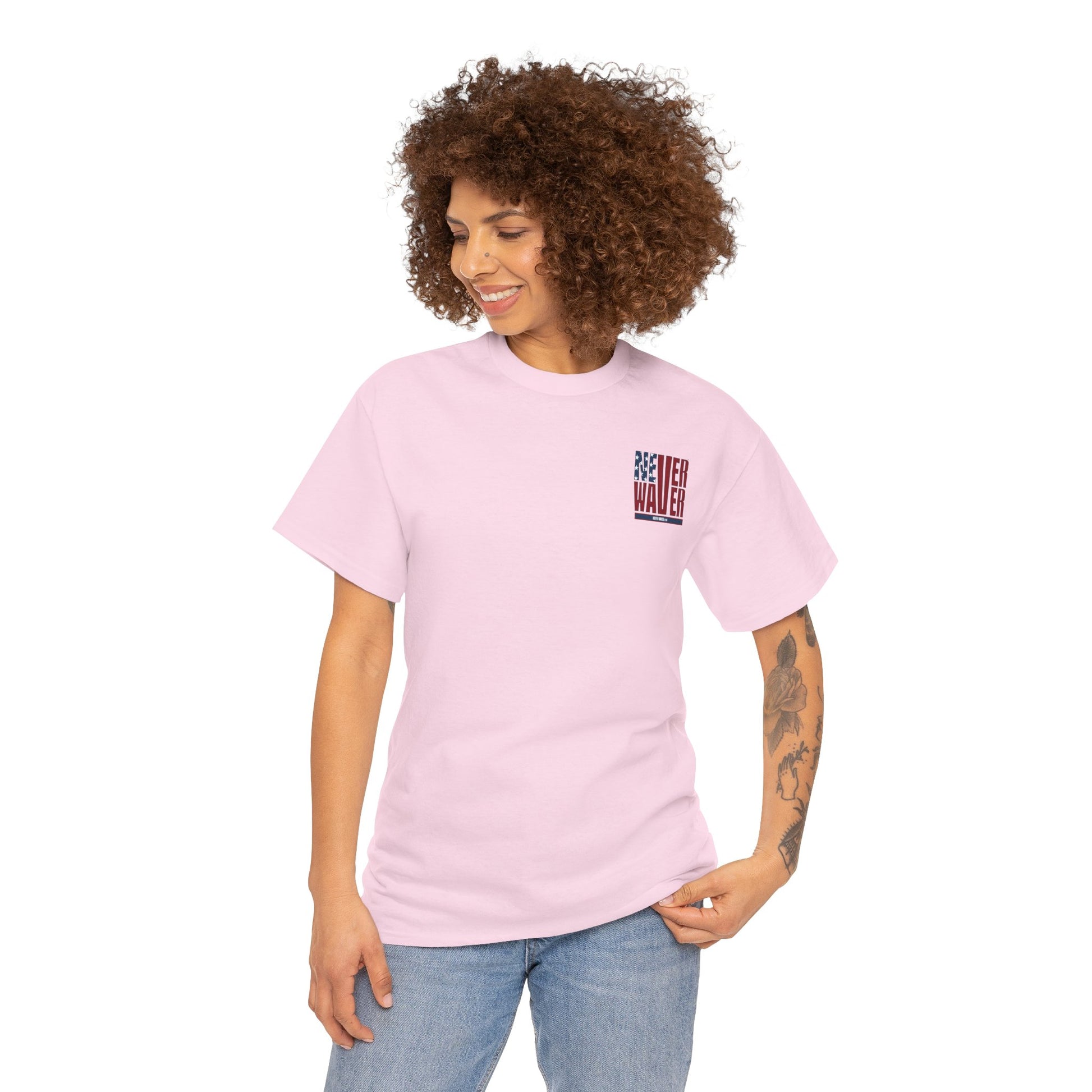 Never Waver Unisex Heavy Cotton Tee - Never Waver