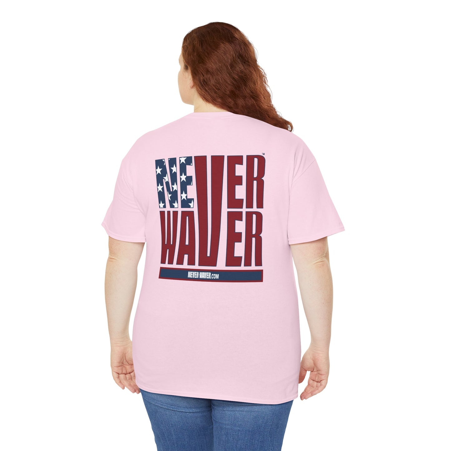 Never Waver Unisex Heavy Cotton Tee - Never Waver