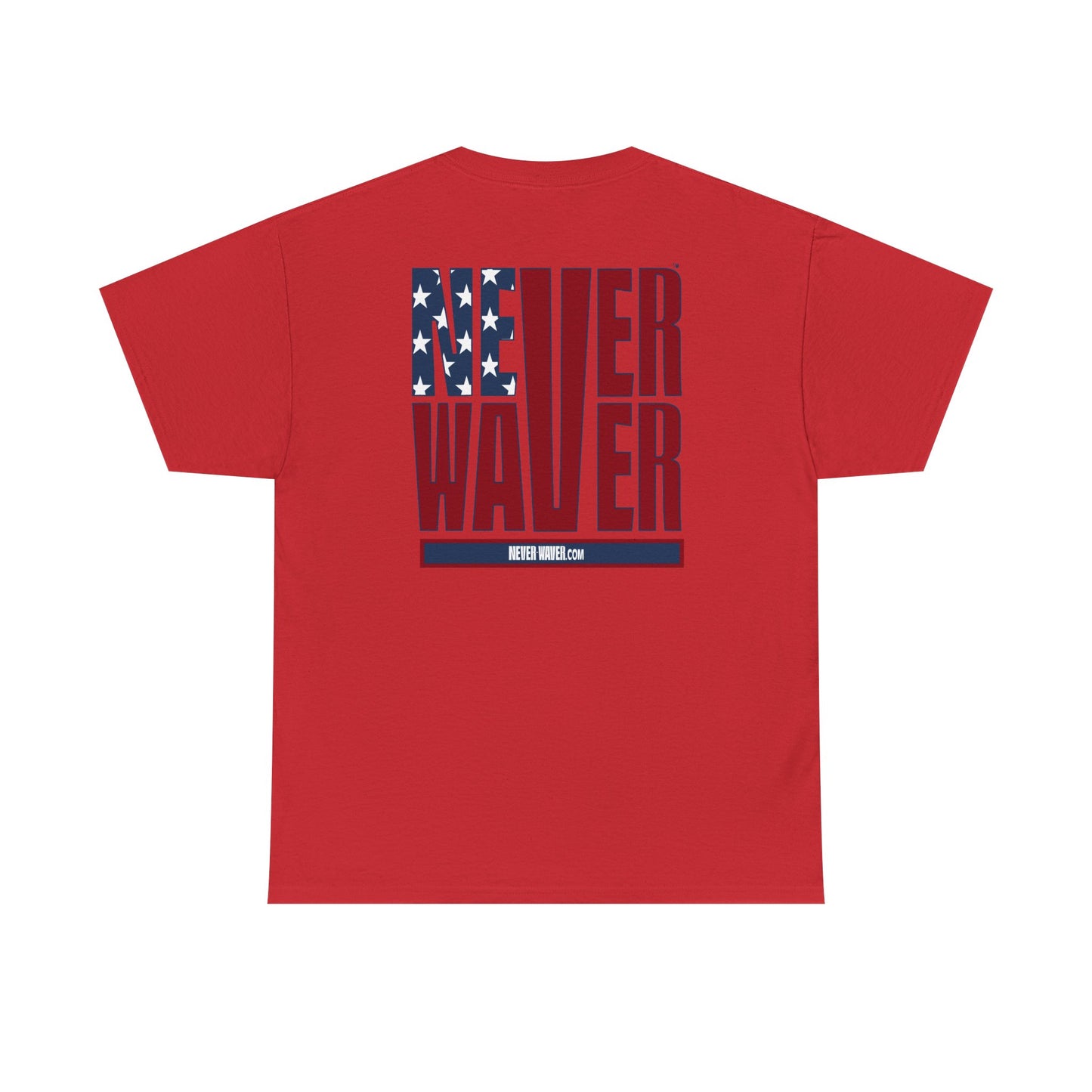 Never Waver Unisex Heavy Cotton Tee - Never Waver