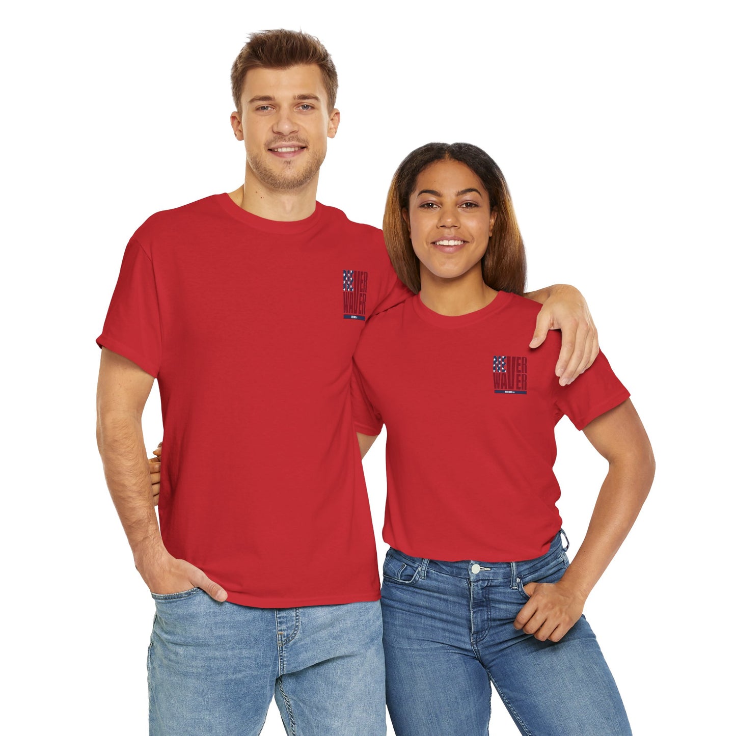 Never Waver Unisex Heavy Cotton Tee - Never Waver