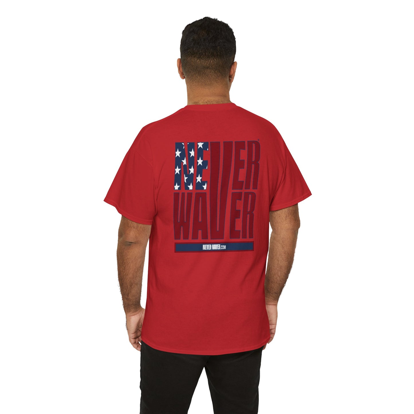 Never Waver Unisex Heavy Cotton Tee - Never Waver