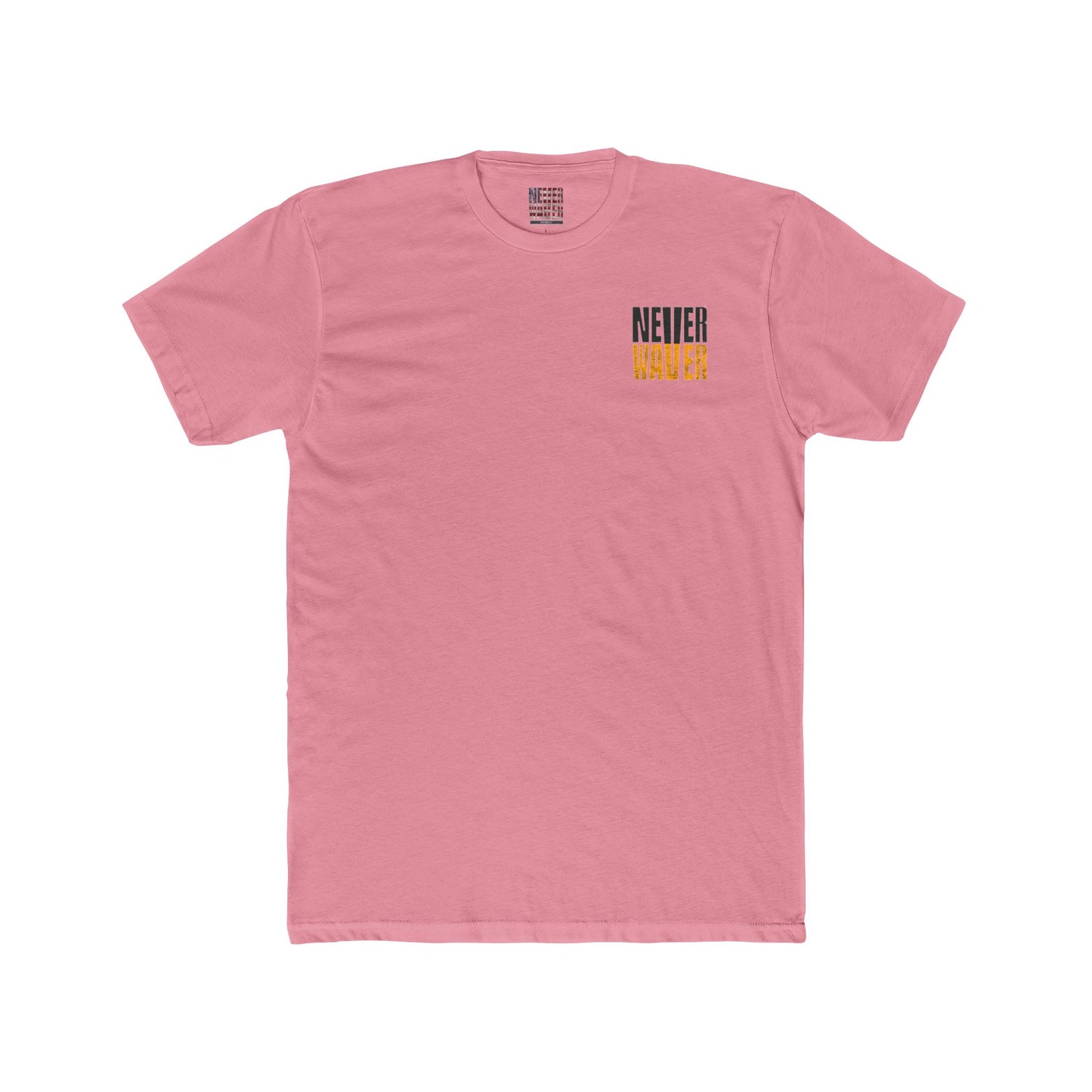 Green Bay Fans  Never Waver Unisex Cotton Crew Tee - Never Waver
